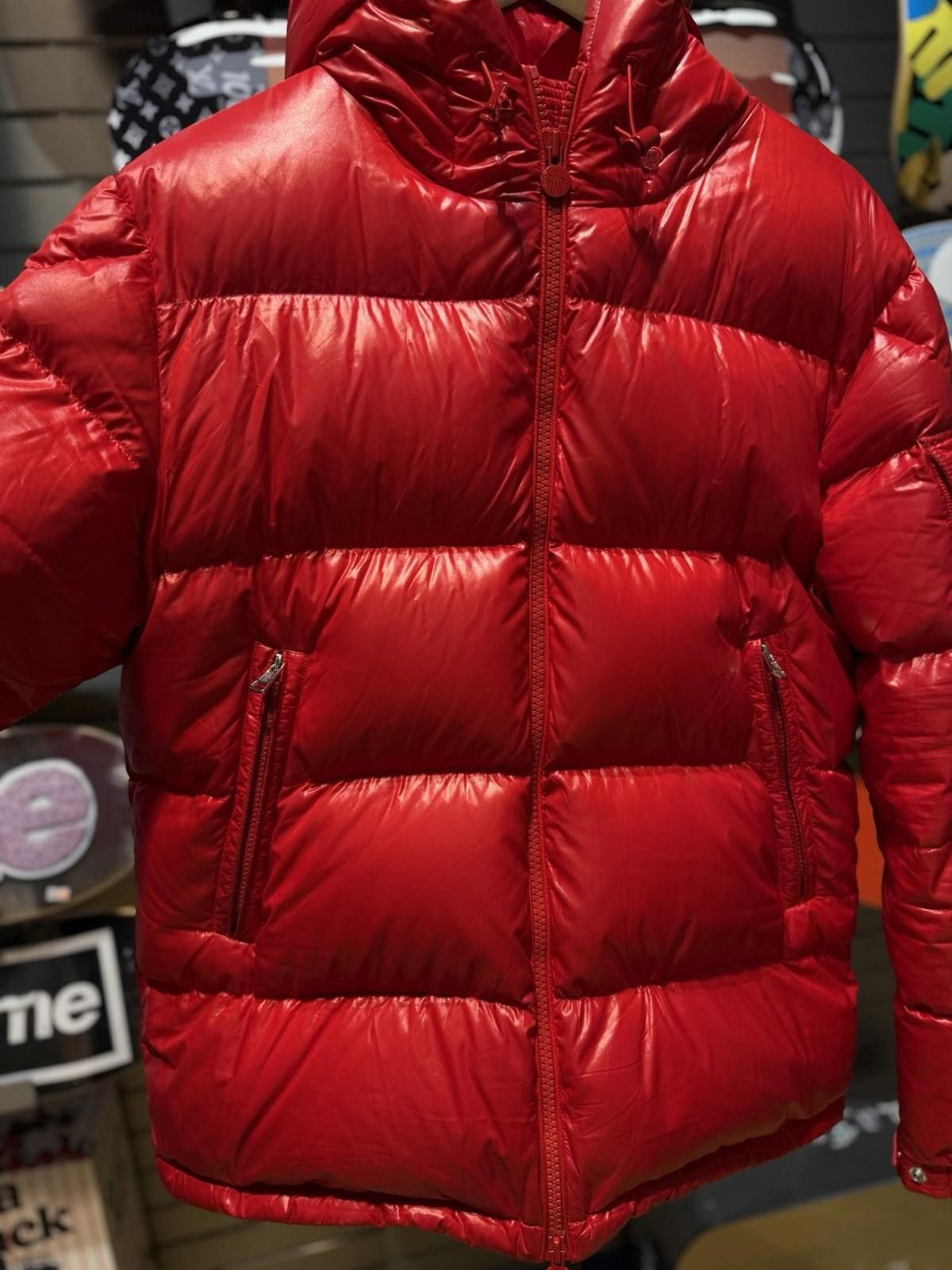 Moncler Moncler Maya Gibbotto Puffer Down Jacket Red Size 5 $1500 Size US L / EU 52-54 / 3 - 8 Thumbnail