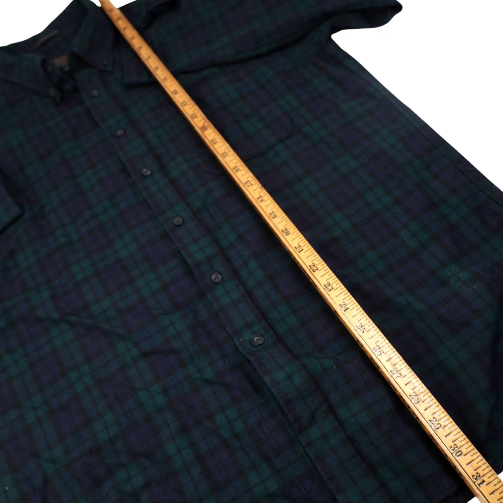 Pendleton Pendleton Sir Pendleton MacDougall Wool Button Up Shirt Green XL Mens Long Sleeve Regular Sleeve Size US XL / EU 56 / 4 - 8 Thumbnail