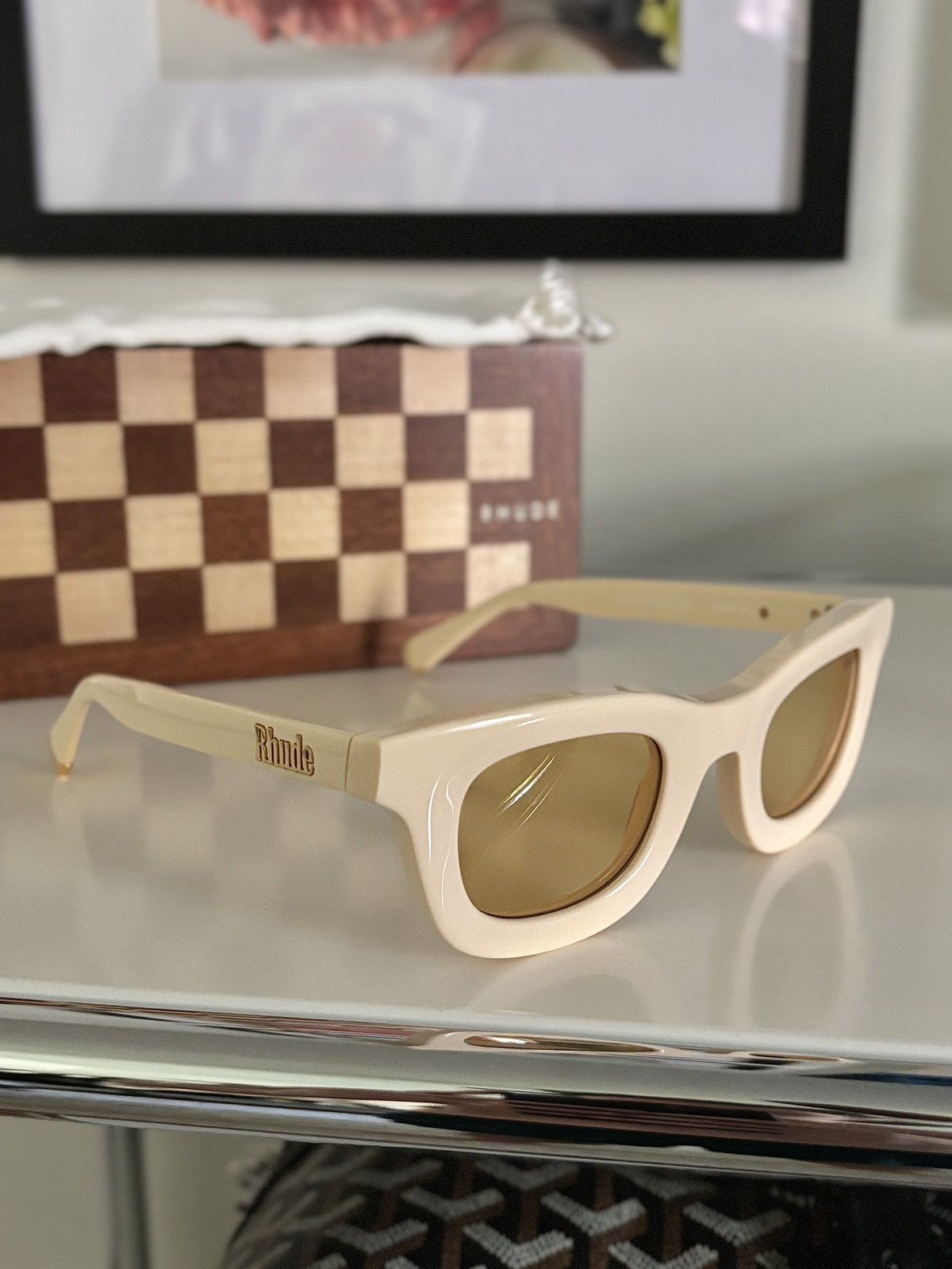 Rhude RHUDE RHODEO SUNGLASSES Size ONE SIZE - 1 Thumbnail