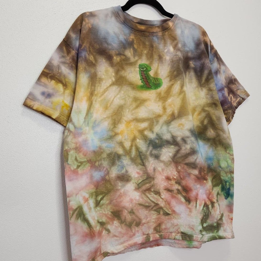 Vintage Vintage Tide Snowboards Custom SNOW Tie Dye Skater Surf VTG Size US XL / EU 56 / 4 - 2 Thumbnail