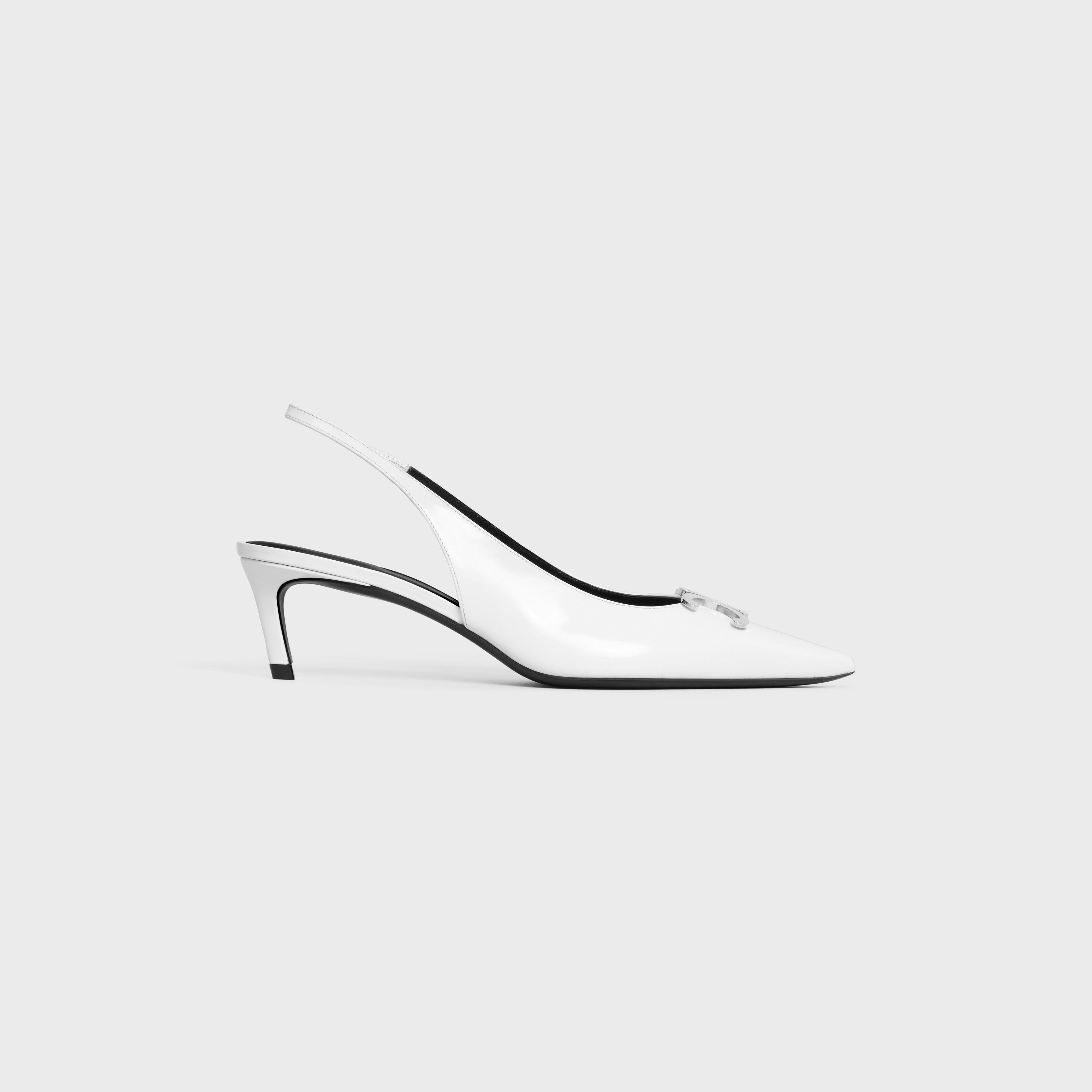 Celine o1bcso1str0925 356834371C Alma Triomphe Slingback Pumps Size US 11 / IT 41 - 1 Thumbnail