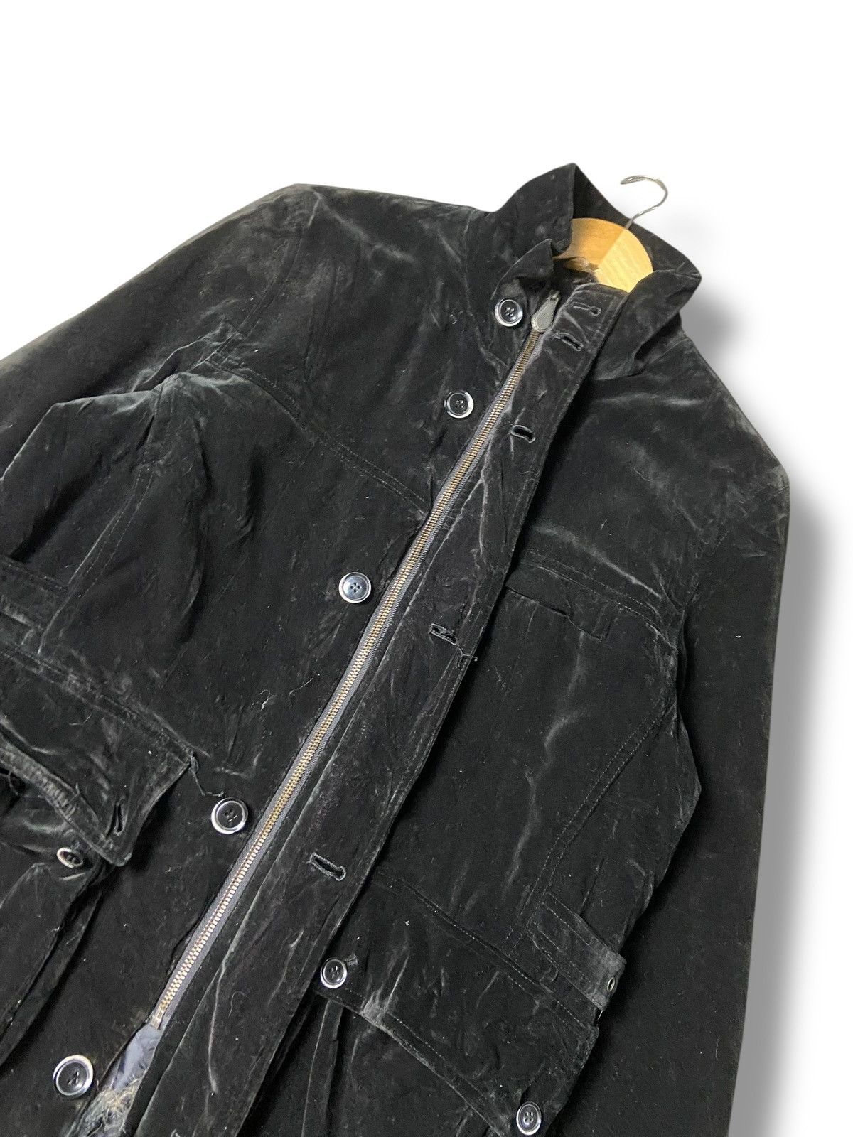 BERNINGS SHO Vintage Bernings Sho Velvet Jacket with Fur Trim (170) Size US XS / EU 42 / 0 - 2 Thumbnail