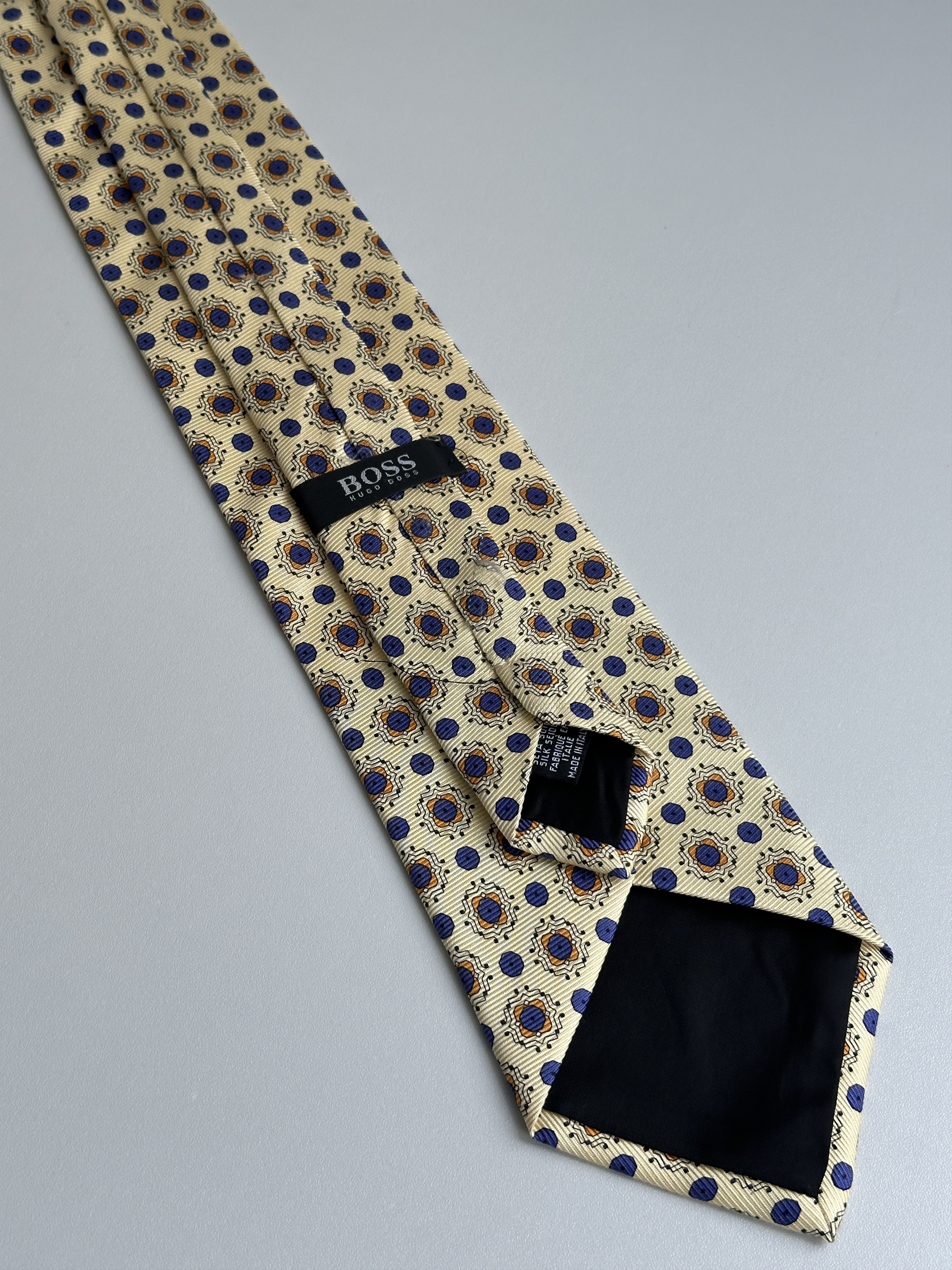 Hugo Boss × Vintage Vintage Hugo Boss Silk Tie Size ONE SIZE - 3 Thumbnail