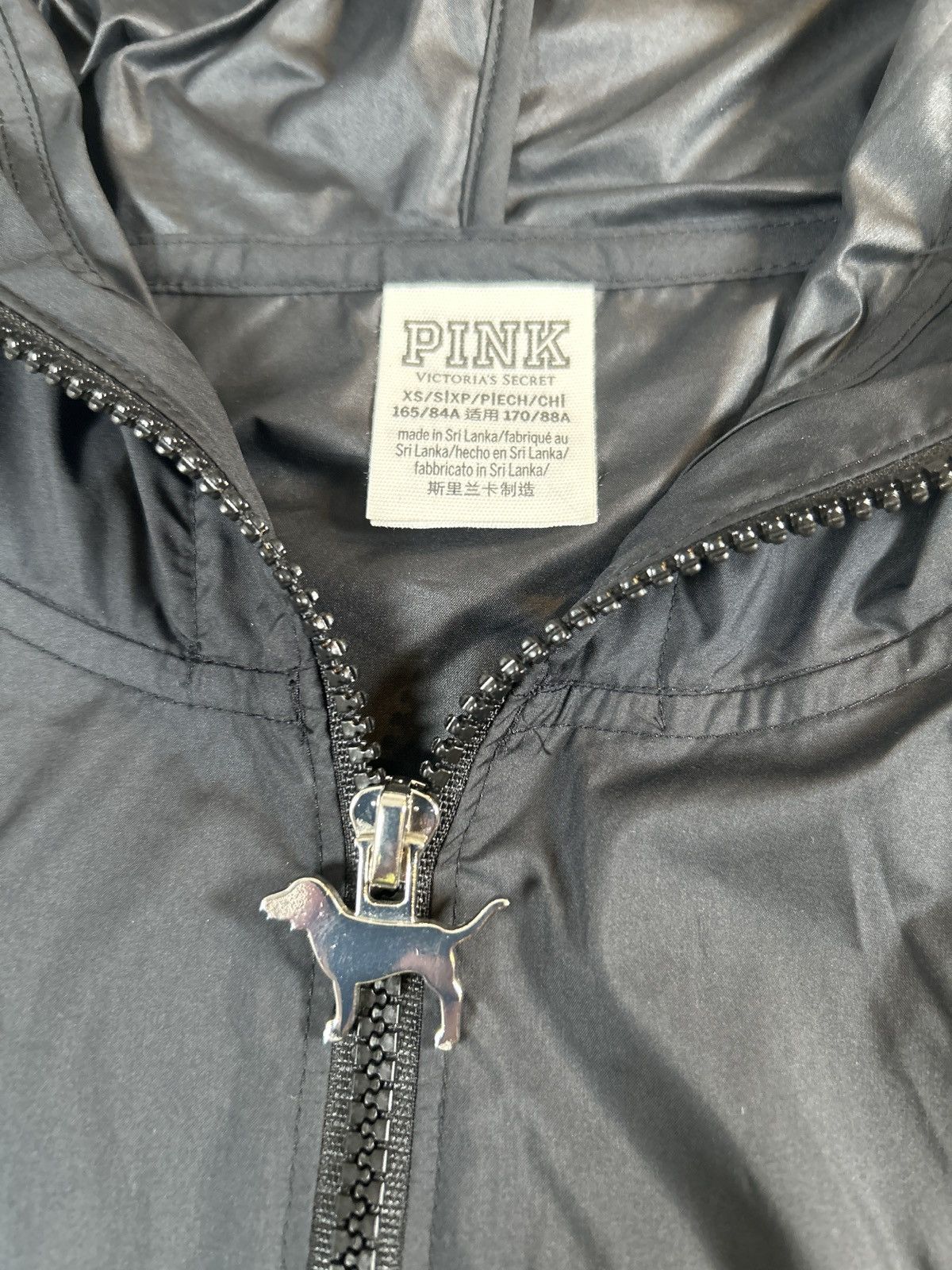 Victoria's Secret Victoria’s Secret PINK Women’s XS Hooded Windbreaker 1068 Size XS / US 0-2 / IT 36-38 - 3 Thumbnail