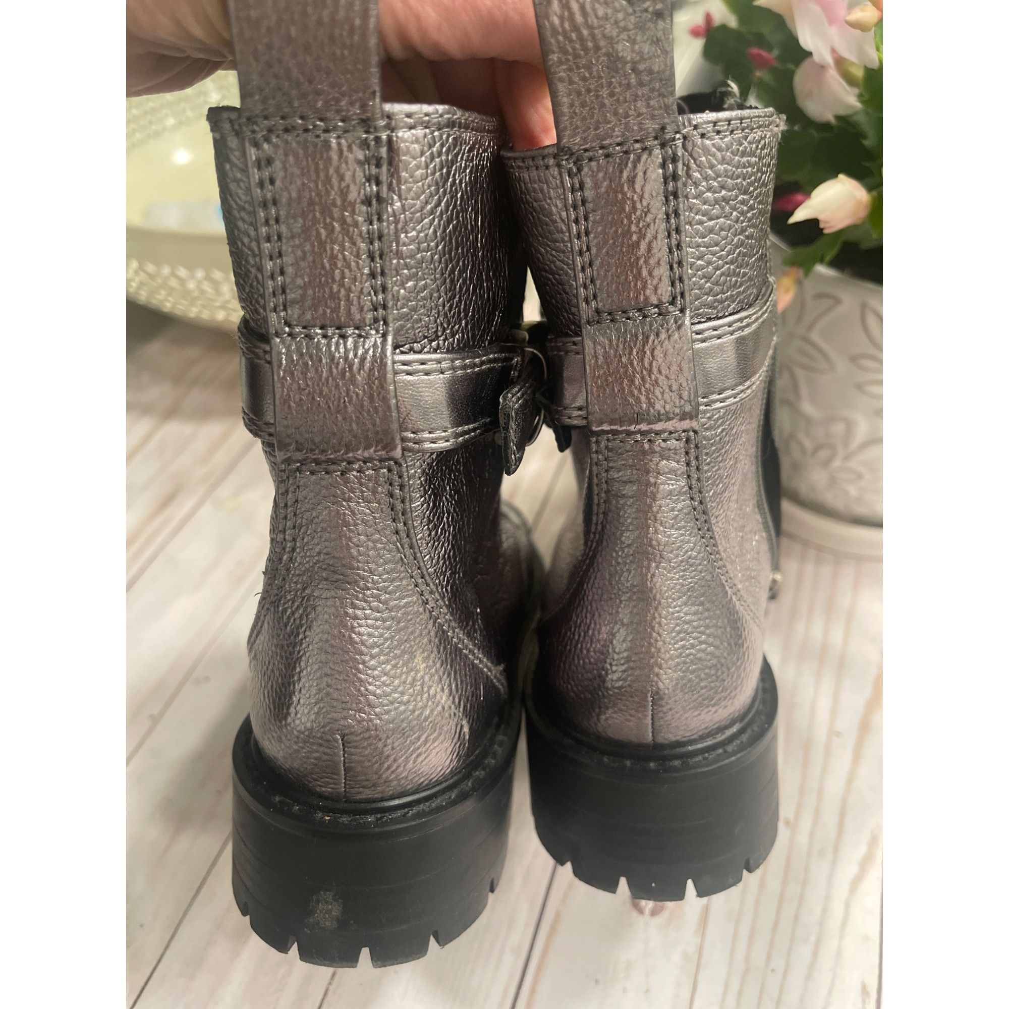 Karl Lagerfeld Karl Lagerfeld Paris Maeva Lug Sole Bootie (Women) Size US 7 / IT 37 - 8 Thumbnail