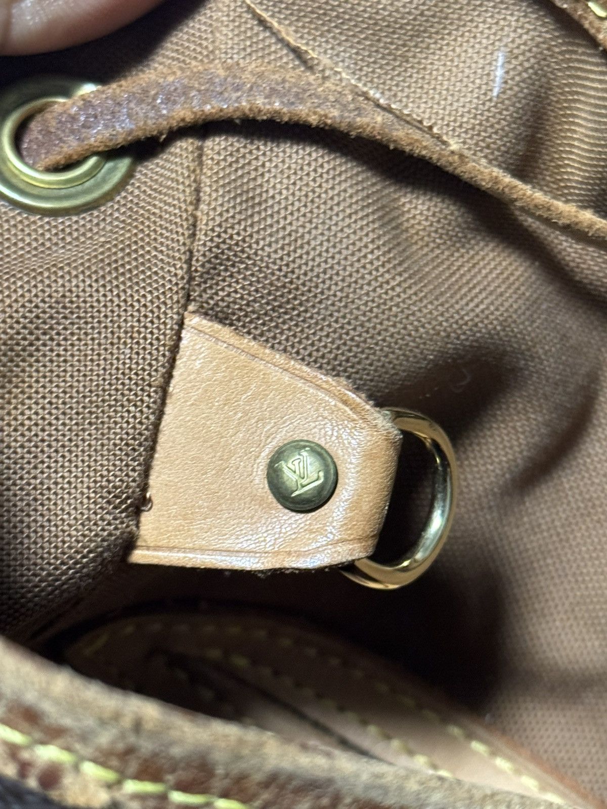 Louis Vuitton Louis Vuitton Montsouris GM Brown Canvas Backpack Size ONE SIZE - 17 Thumbnail