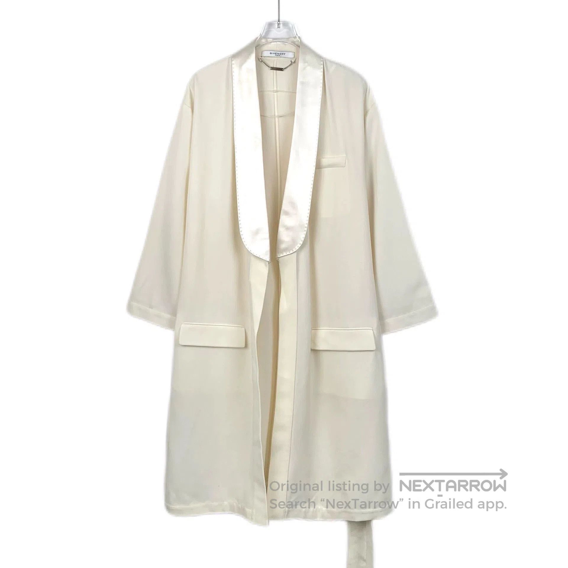 Givenchy givenchy cream wool open coat 34 xxS. Size US XXS / EU 40 - 1 Thumbnail