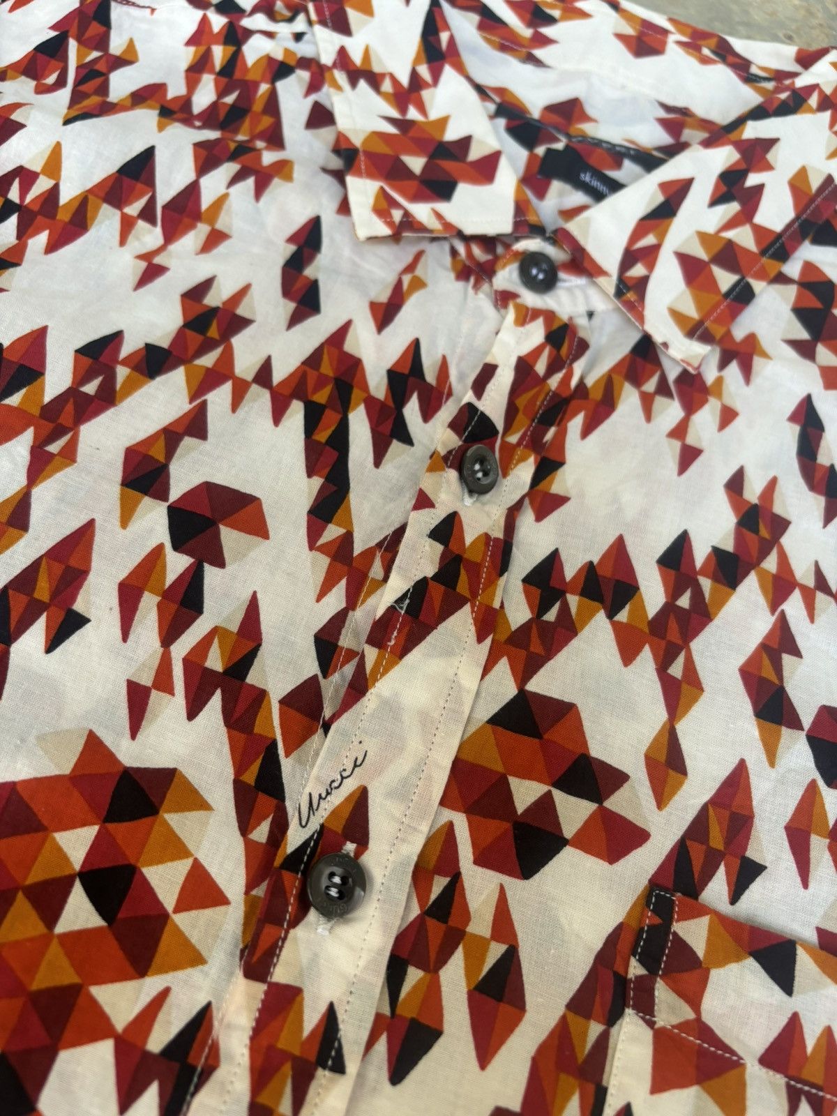 Gucci Gucci Skinny Button Up Made in Italy Size US L / EU 52-54 / 3 - 5 Thumbnail