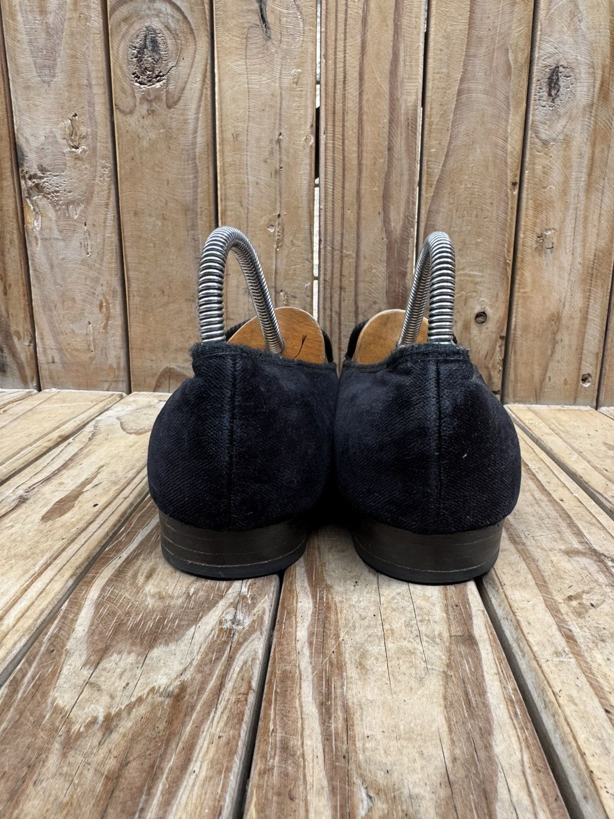 Tricker's Tricker’s black velvet mens pull on loafers UK 7 USA 8 Size US 7 / EU 40 - 6 Thumbnail