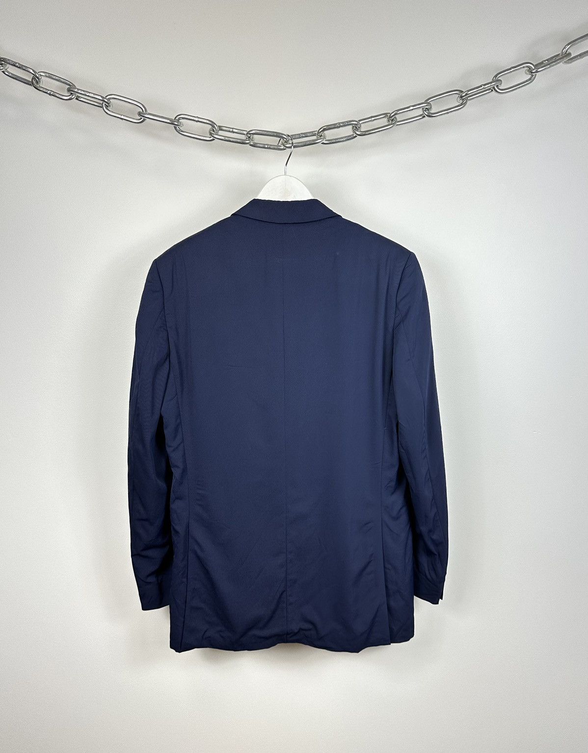 Versace Vintage Versace 3-Button Formal Designer Luxury Wool Blazer Size 40R - 2 Thumbnail