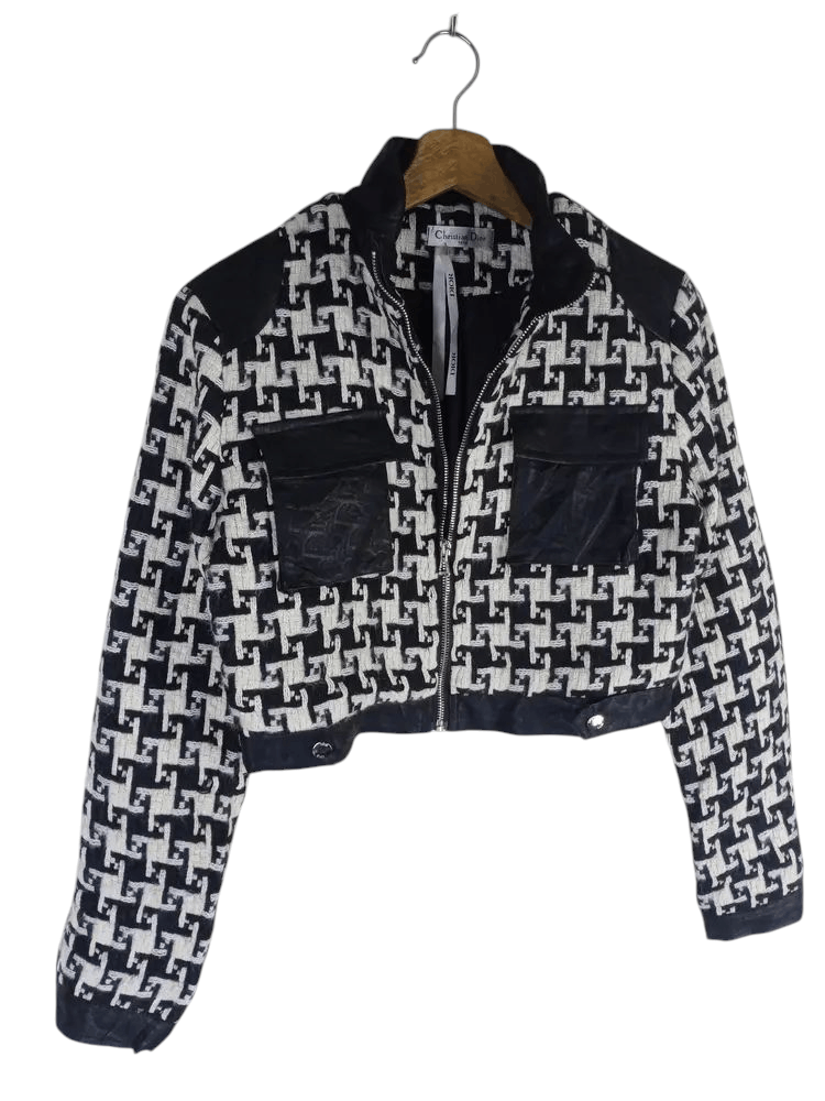 Christian Dior Monsieur Rare Vintage Christian Dior Paris Cropped Jacket Nice Design Size S / US 4 / IT 40 - 5 Thumbnail