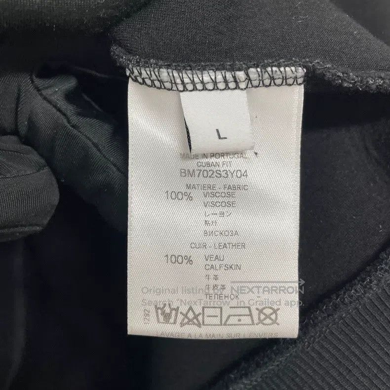 Givenchy Givenchy Space Filling Cotton Sweatshirt in Black Size US L / EU 52-54 / 3 - 4 Thumbnail