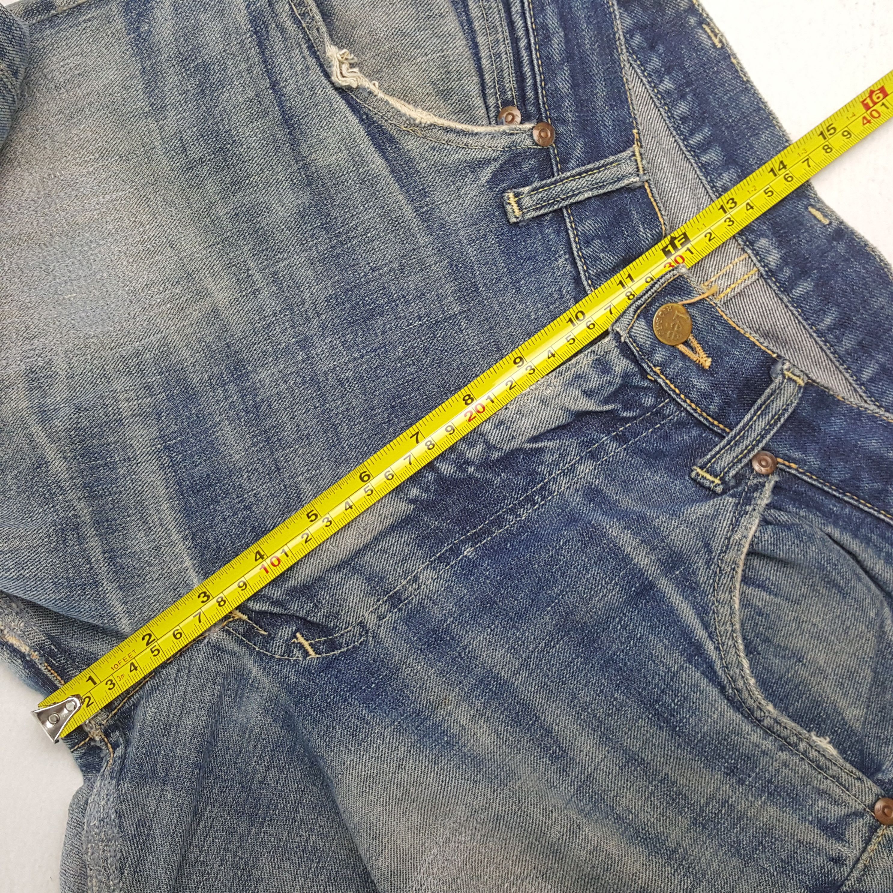 Lee Vintage 70's Lee Riders American Brand Distressed Jeans RR14 Size US 30 / EU 46 - 8 Thumbnail