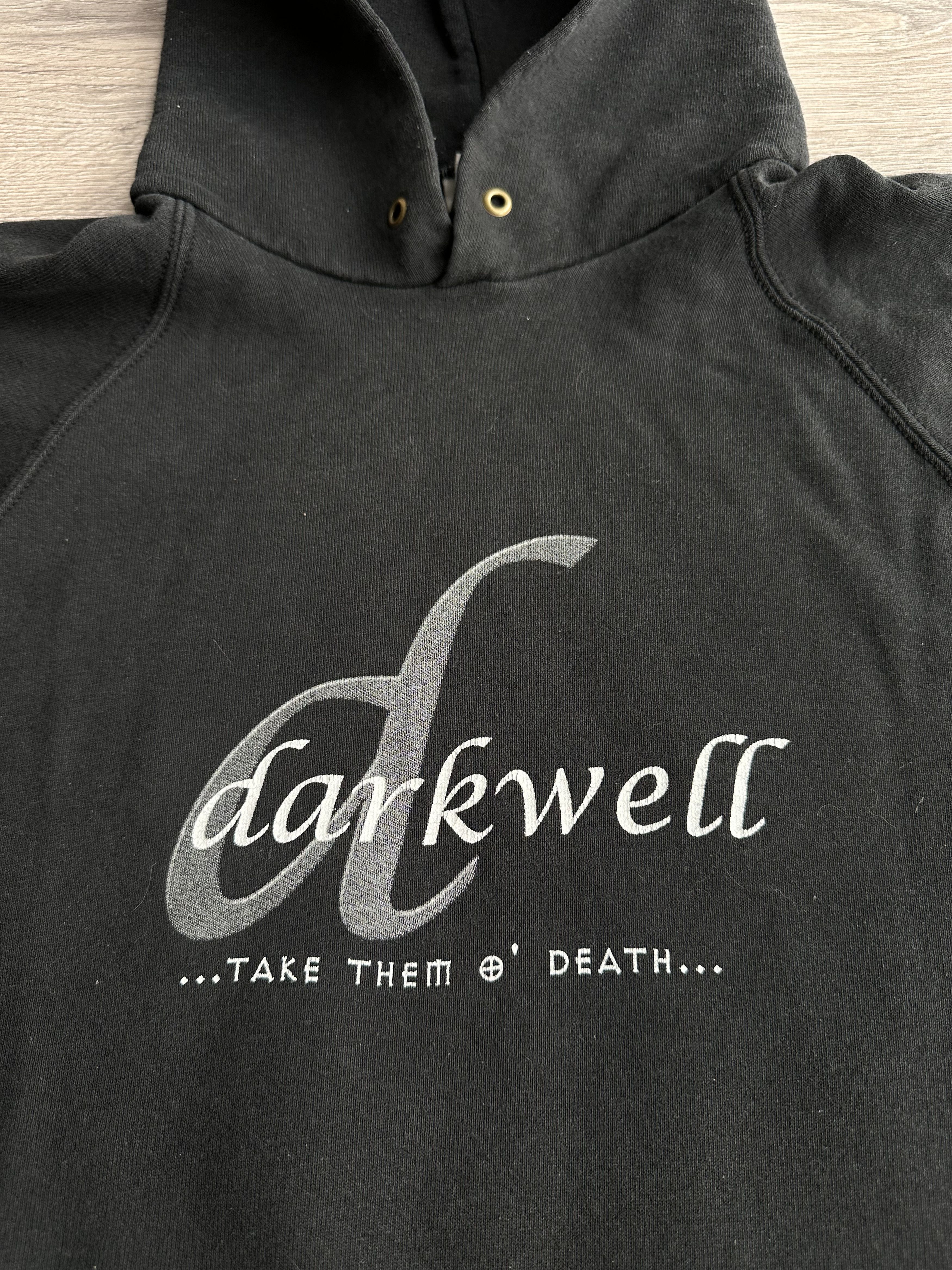 Band Tees × Vintage Darkwell vintage hoodie Size US XL / EU 56 / 4 - 3 Thumbnail