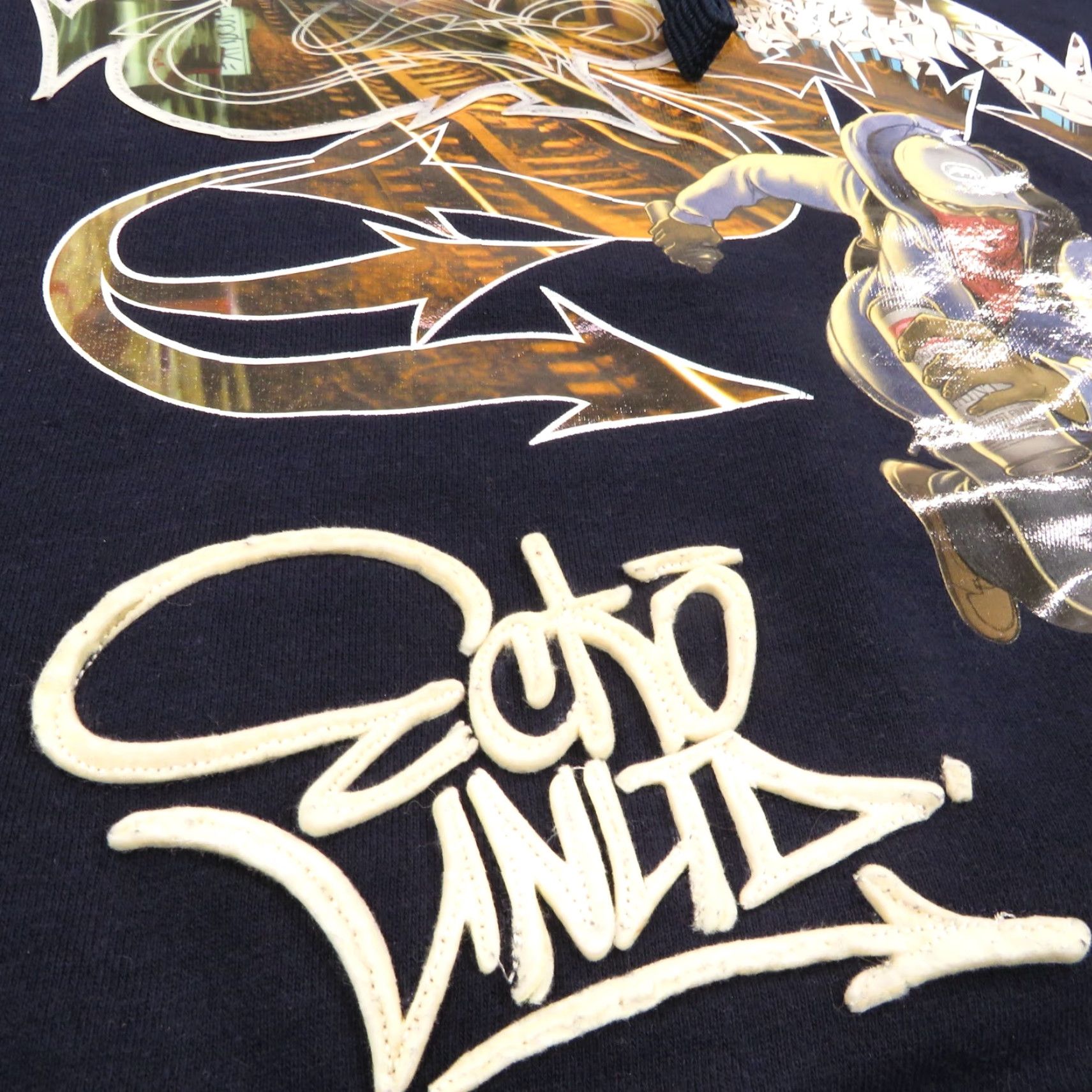 Ecko Unltd. VINTAGE ECKO UNLTD Hoodie Mens XL Blue Logo Graffiti Grunge 90s Skater Pockets Zipper Hoodie Size US XL / EU 56 / 4 - 5 Thumbnail