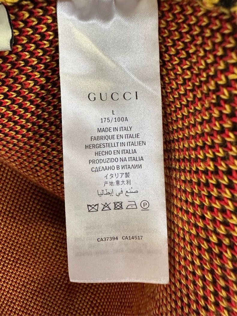 Gucci GucciContrast color, word label star pattern zipper jacket Size US L / EU 52-54 / 3 - 5 Thumbnail