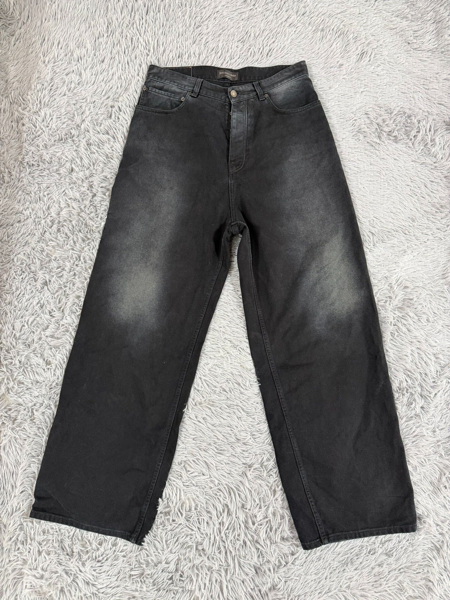 Balenciaga Balenciaga Denim Black Denim Jeans 32 Men Size US 32 / EU 48 - 1 Thumbnail