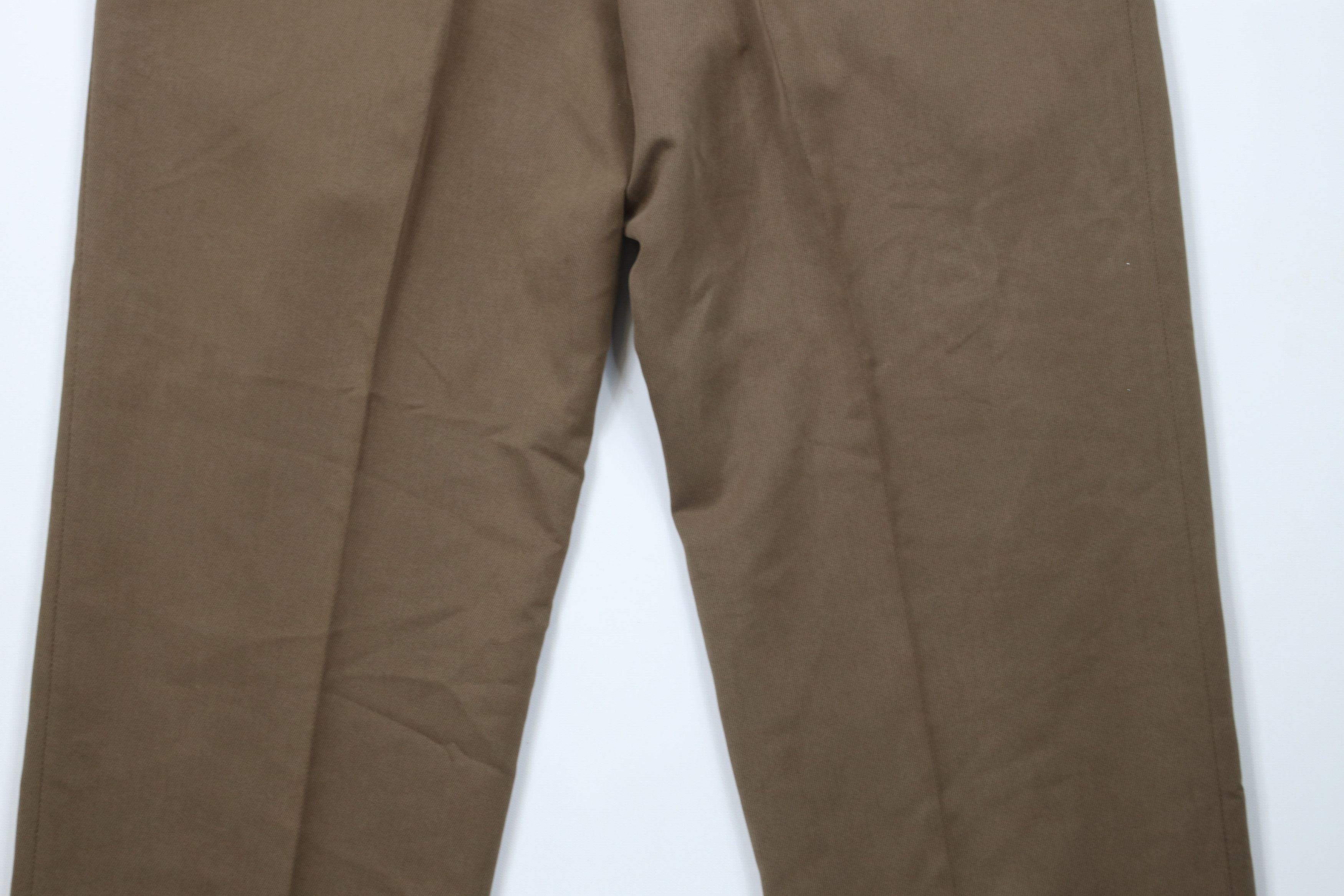 Vintage Vintage 90s Streetwear Pleated Wide Leg Whipcord Chino Pants Size US 34 / EU 50 - 12 Thumbnail
