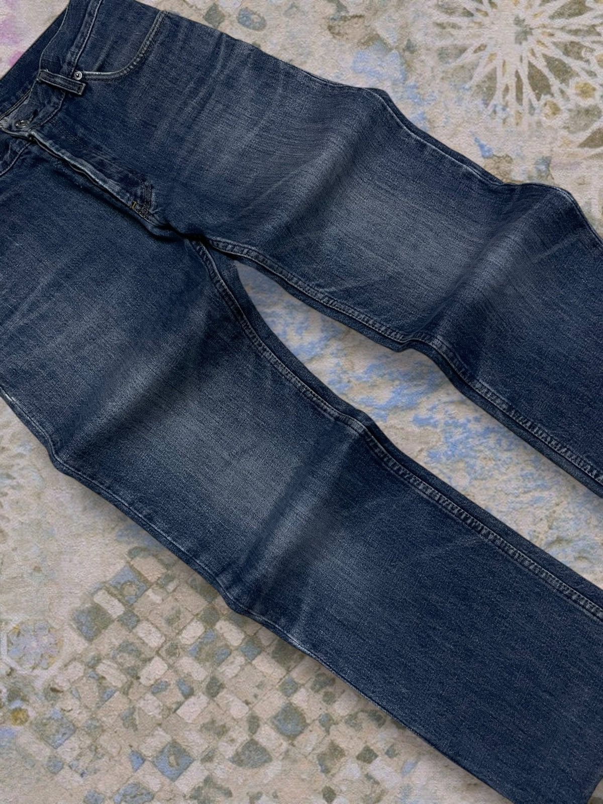 Helmut Lang Vintage Authentic Designer Helmut Lang 1998 Distressed Denim Size US 30 / EU 46 - 6 Thumbnail