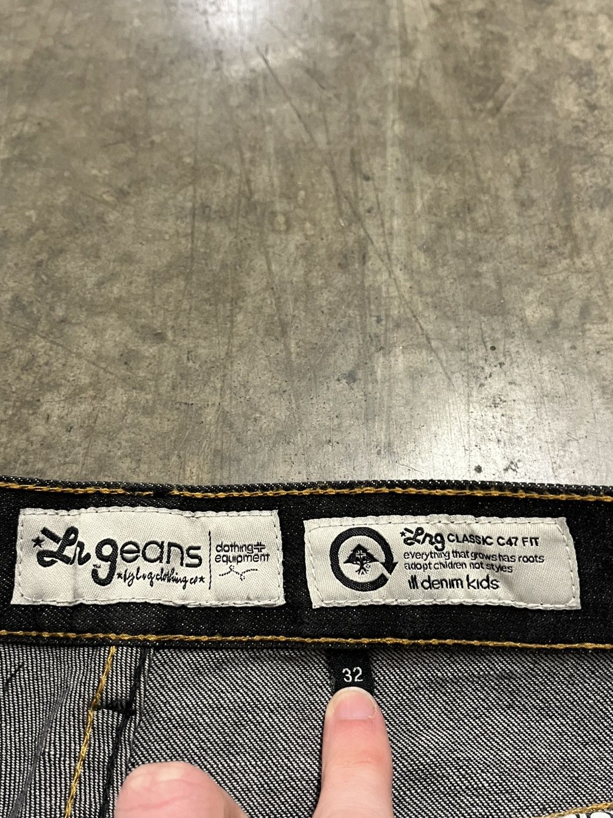 Southpole × Vintage Y2K baggy fit southpole style denim wide leg opium grunge Size US 34 / EU 50 - 11 Thumbnail