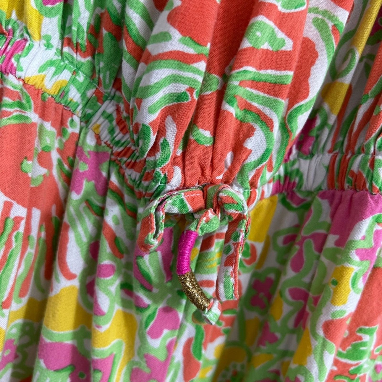 Lilly Pulitzer Lilly Pulitzer for Target Girl’s Boom Sleeveless Jumpsuit Size XS / US 0-2 / IT 36-38 - 4 Thumbnail