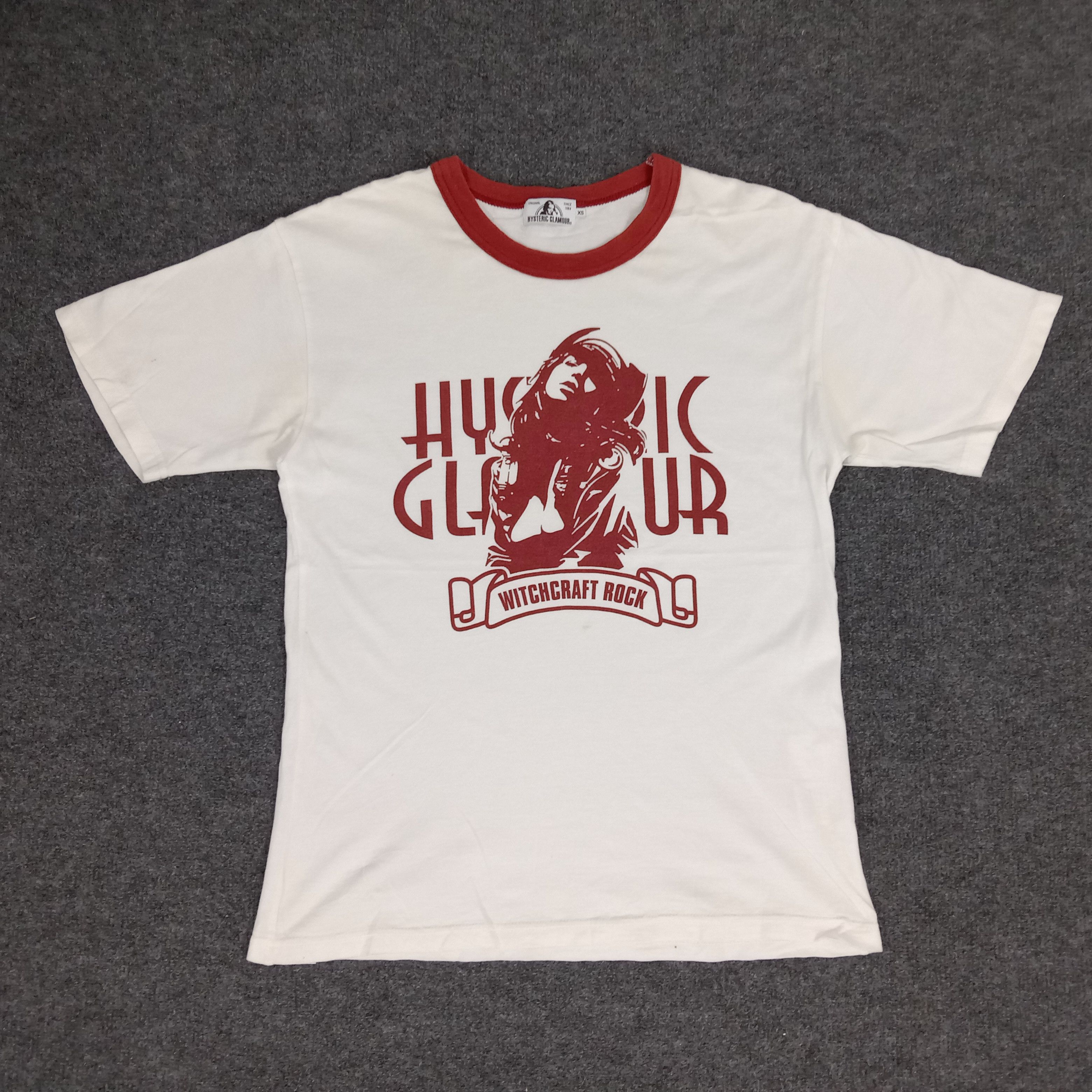 Hysteric Glamour × Japanese Brand × Vintage Hysteric Glamour Witchcraft Rock Sexy Woman's Tshirt Size S / US 4 / IT 40 - 1 Thumbnail