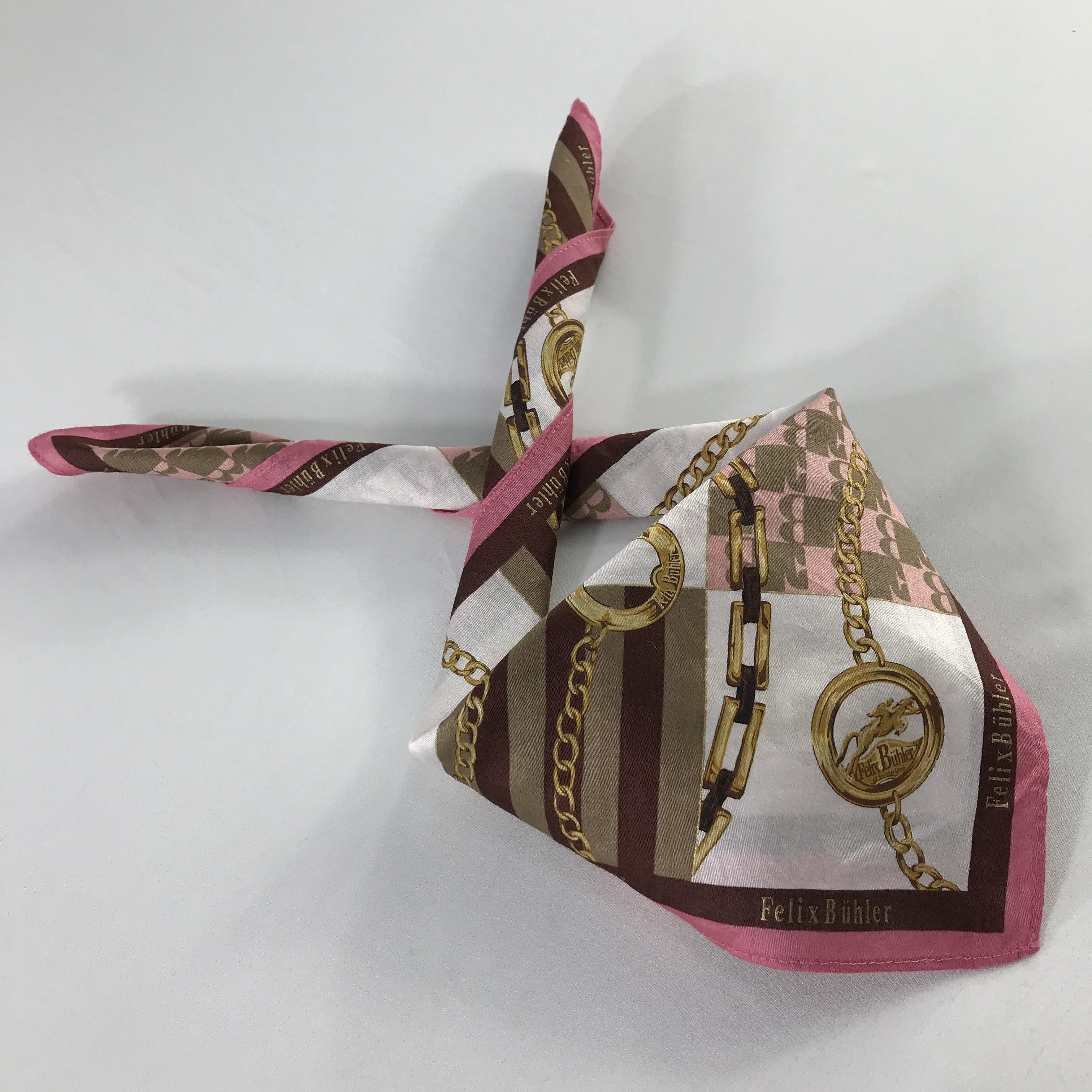 Vintage Felix Buhler Bandana / Handkerchief / Neckerchief - S965 Size ONE SIZE - 4 Thumbnail