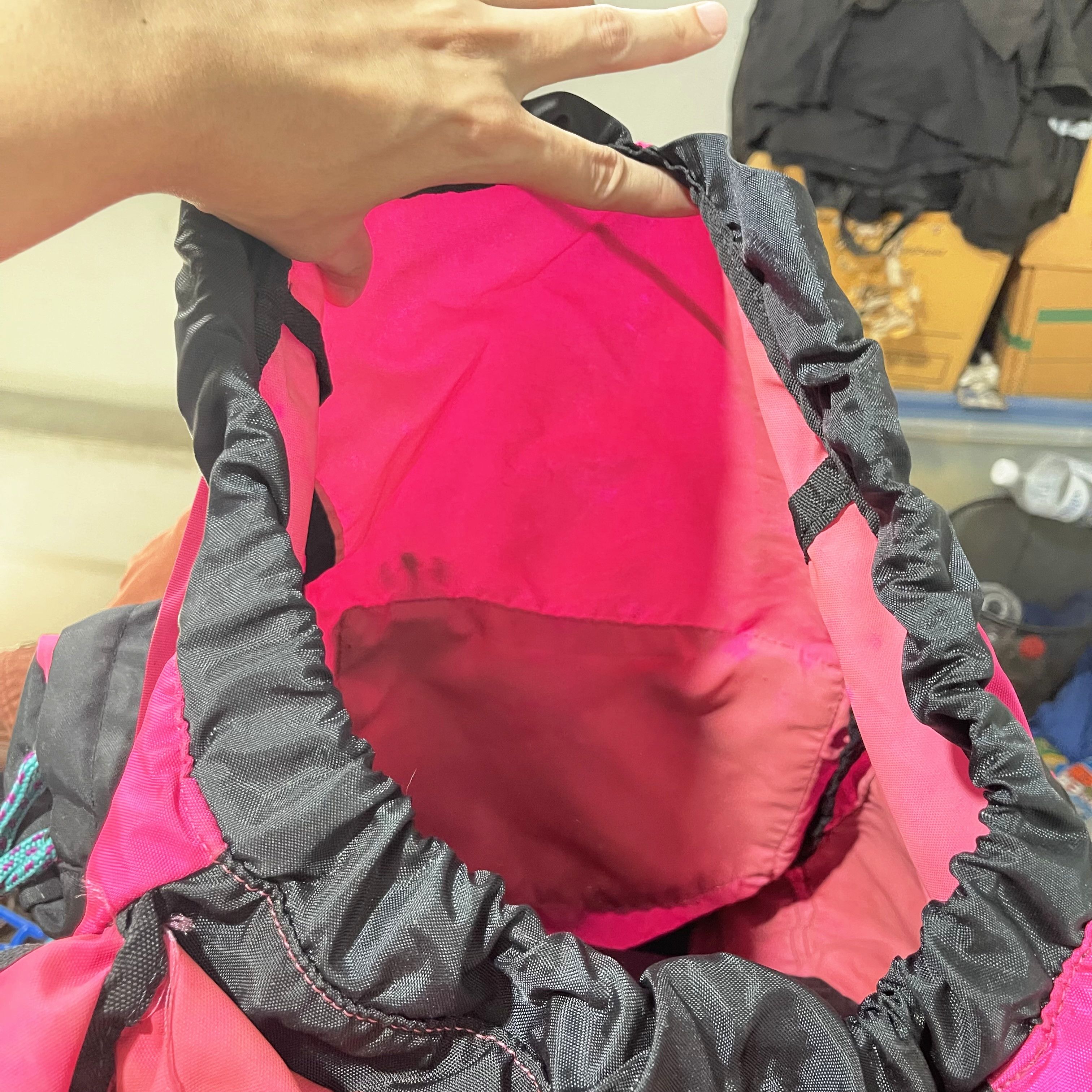 Nike ACG Vintage Nike ACG Backpack Pink Black Hiking Bag Size ONE SIZE - 13 Thumbnail
