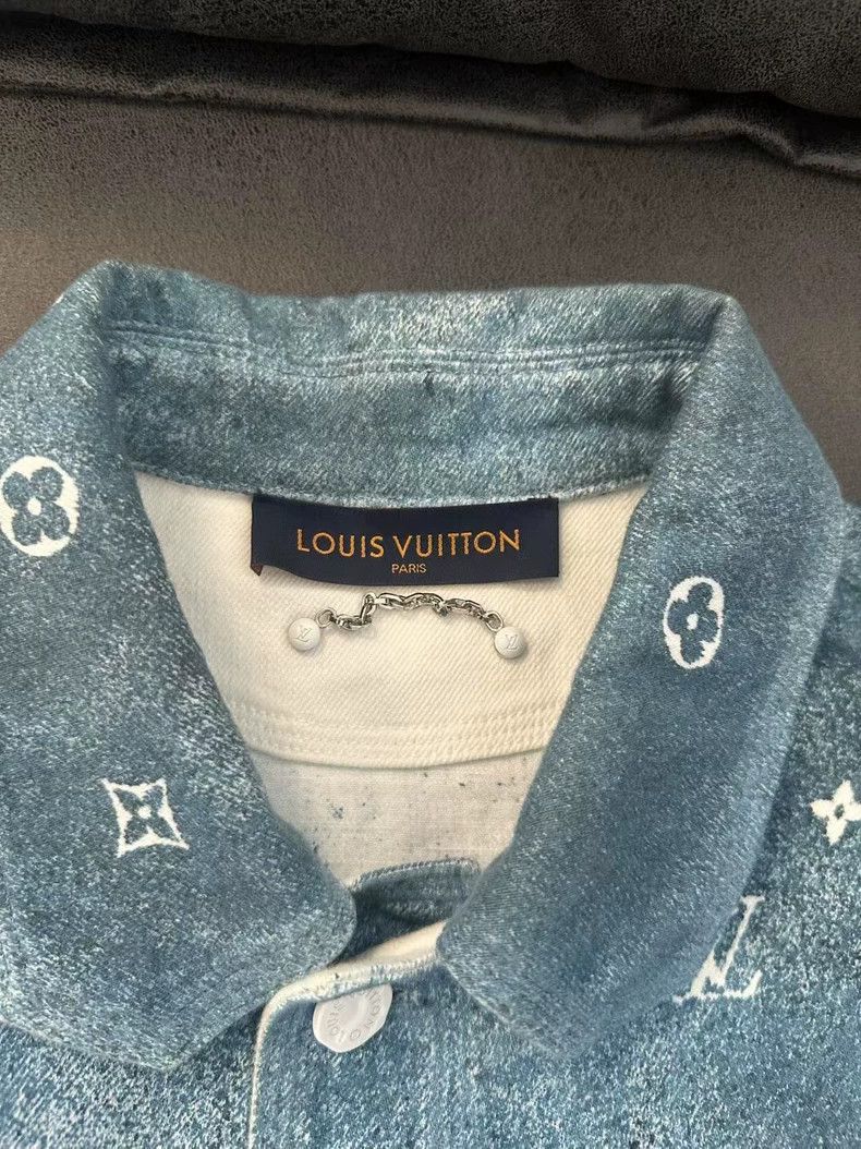 Louis Vuitton Louis Vuitton Starry sky gradient logo denim shirt jacket Size US S / EU 44-46 / 1 - 2 Thumbnail
