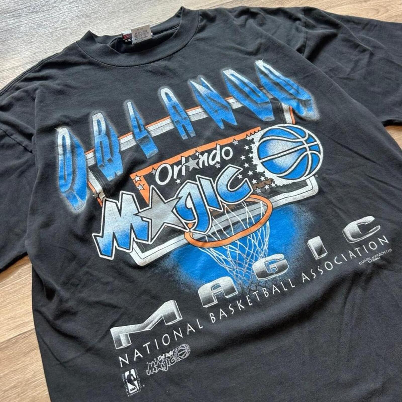 NBA Vintage 90s Orlando Magic Backboard NBA Basketball tee L Size US L / EU 52-54 / 3 - 2 Thumbnail