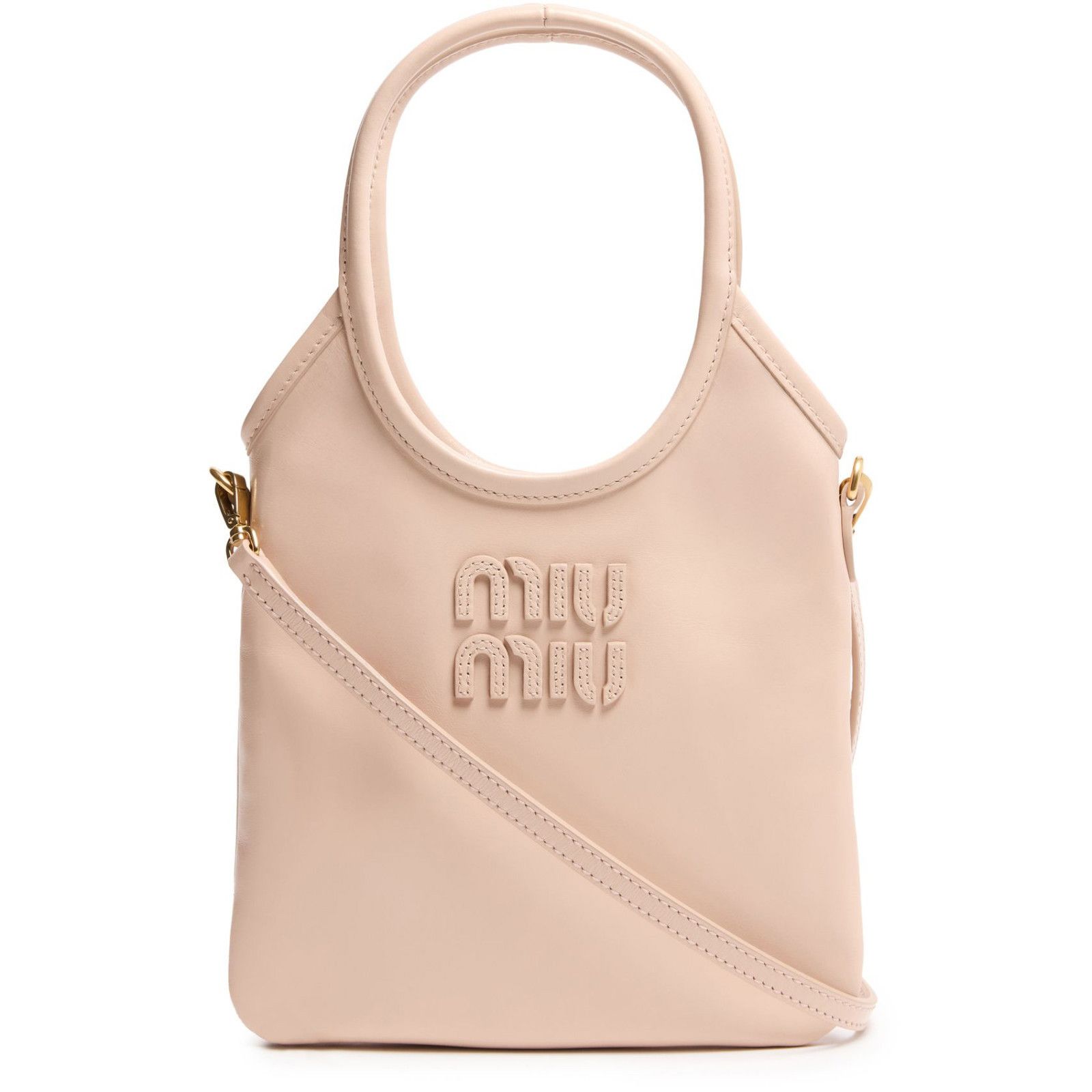 Miu Miu MIU MIU Ivy Mini Pink Top Handle Bag New And Authentic Size ONE SIZE - 1 Thumbnail