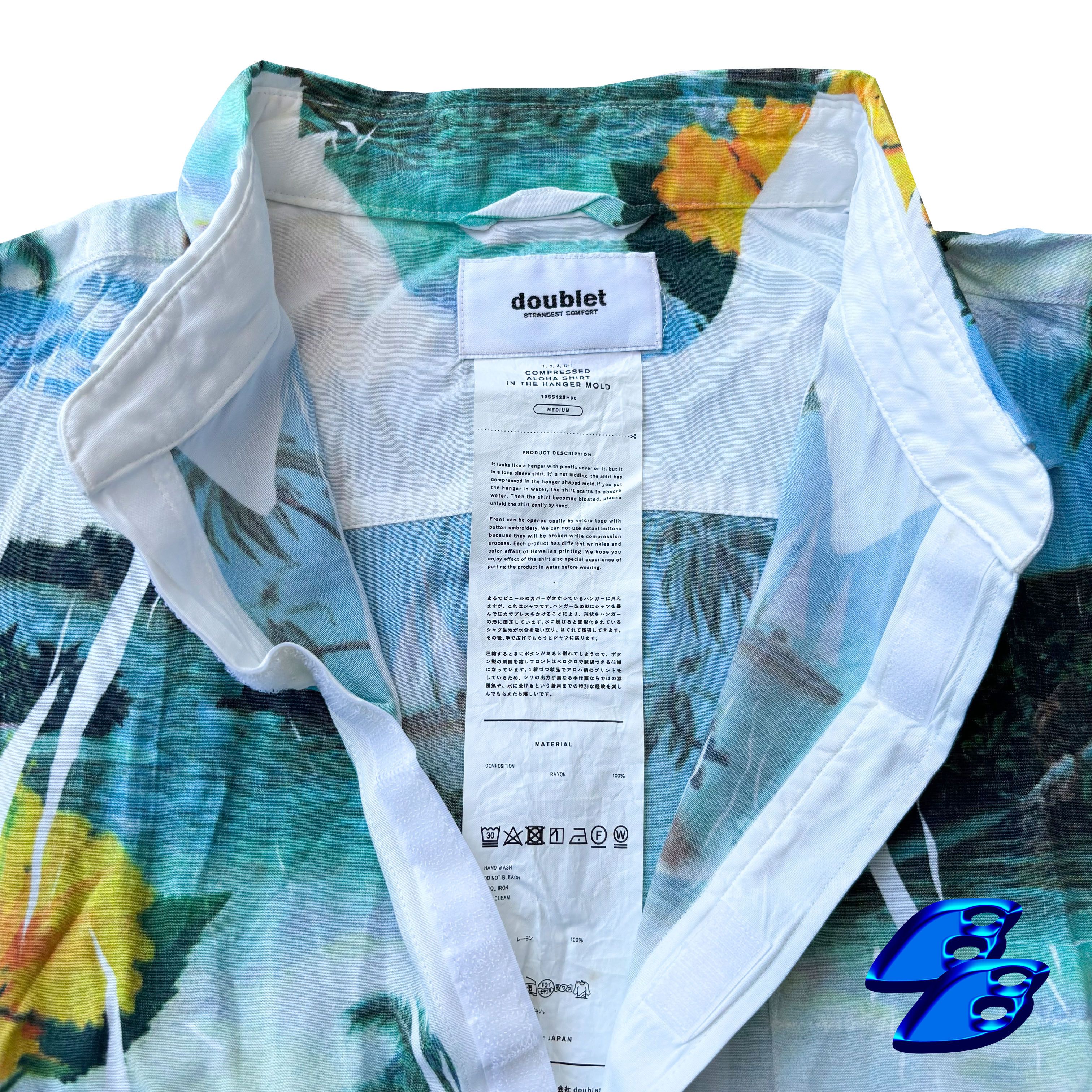 Doublet × Japanese Brand DOUBLET HAWAIIAN SHIRT OVERSIZED Size US XXL / EU 58 / 5 - 3 Thumbnail