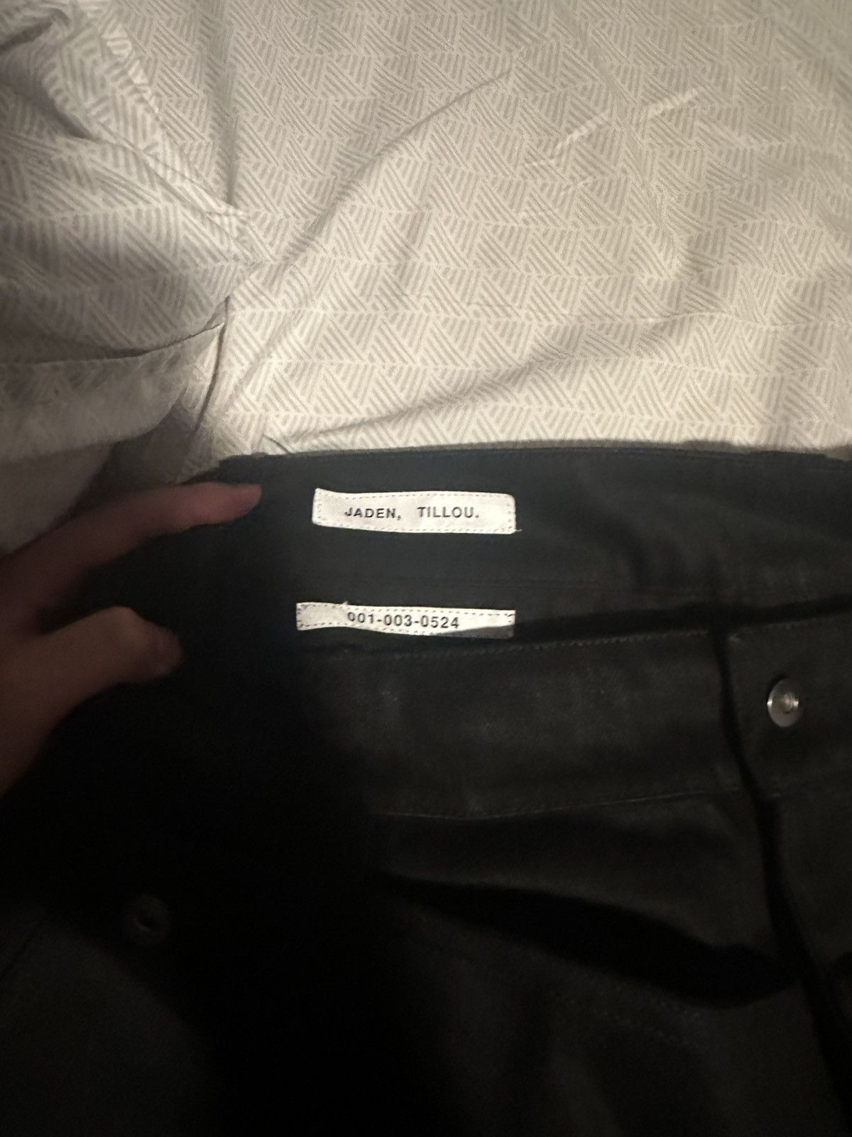 Other jaiden tillou selvedge cargo denim Size US 36 / EU 52 - 1 Thumbnail