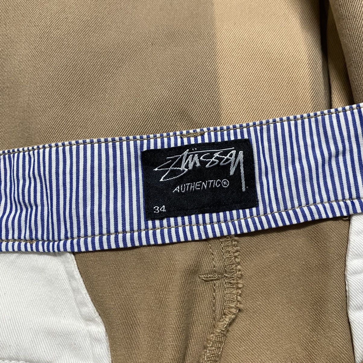 Stussy Stussy Chinos Spellout Pants Faded Size US 34 / EU 50 - 21 Thumbnail