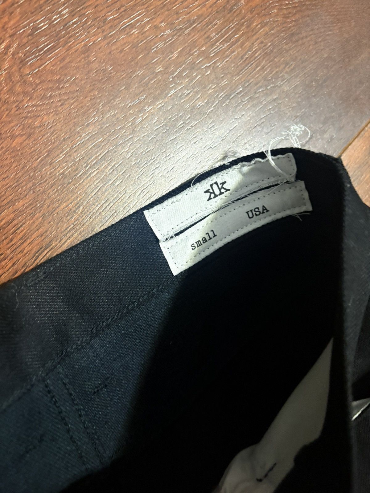 K-Two Studios Ktwo baggy jet black jeans Size US 30 / EU 46 - 3 Thumbnail