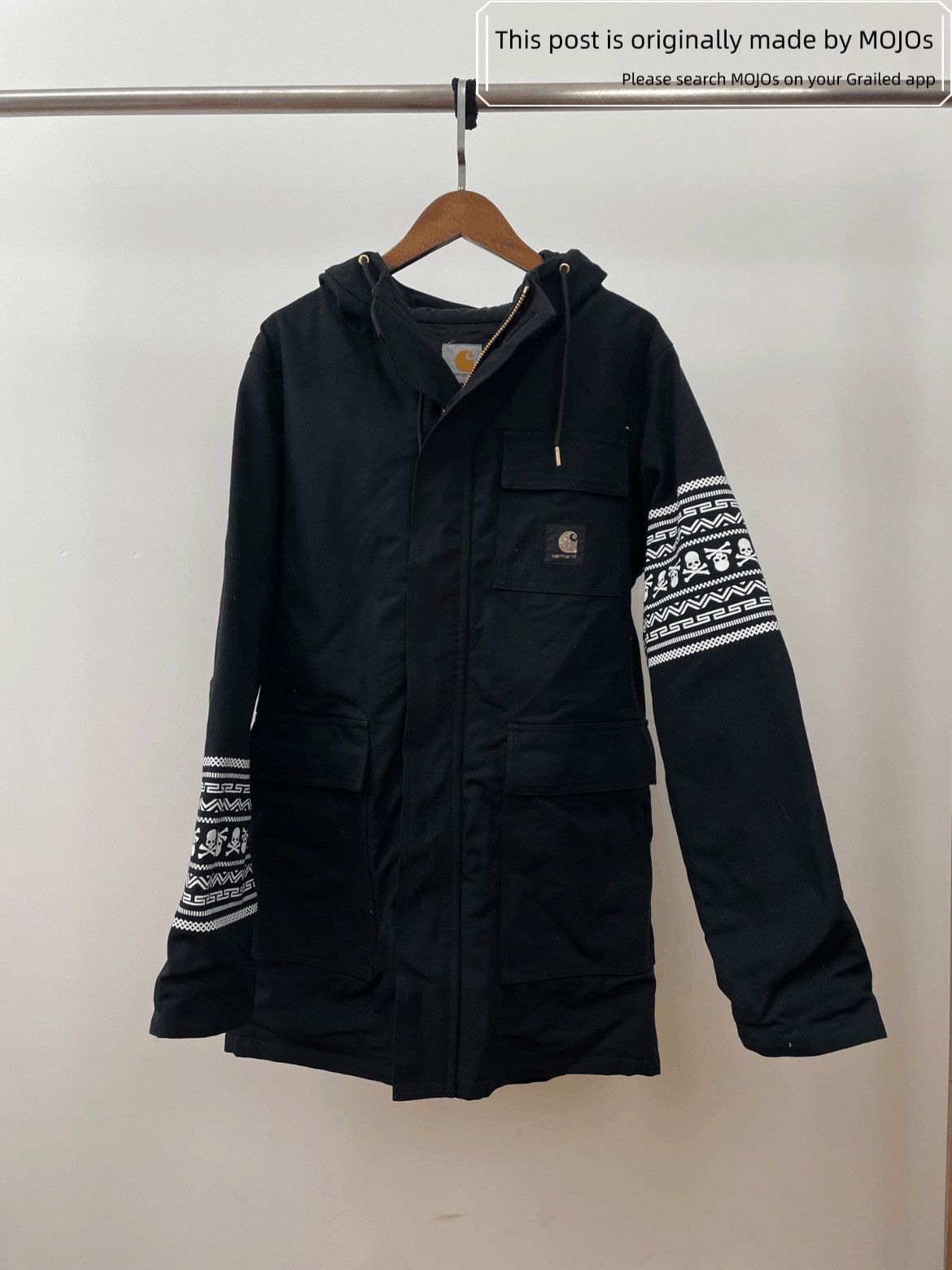 Mastermind Japan Mastermind Japan x Carhartt Ethical Stitches Wind Jacket Size US S / EU 44-46 / 1 - 1 Thumbnail