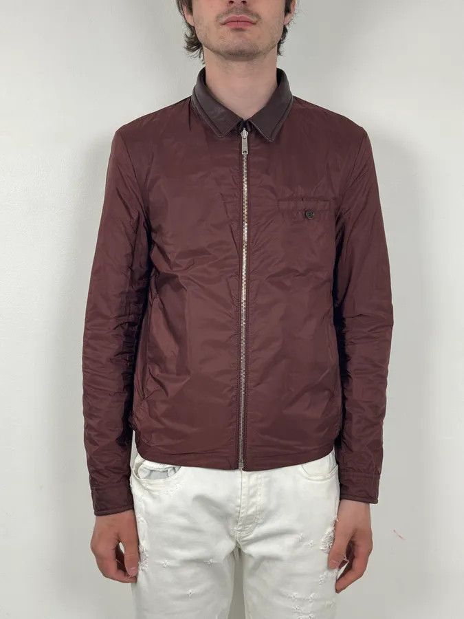Prada AW2013 Prada Burgundy Leather Reversible Premium Jacket Size US S / EU 44-46 / 1 - 5 Thumbnail