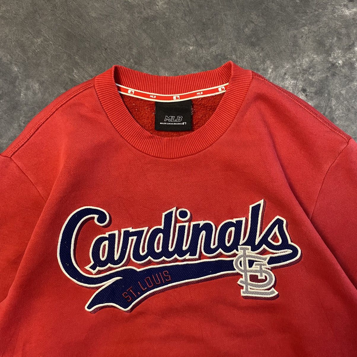 MLB × Vintage Vintage St. Louis Cardinals World Series 2006 Red Sweatshirt Size US XL / EU 56 / 4 - 3 Thumbnail