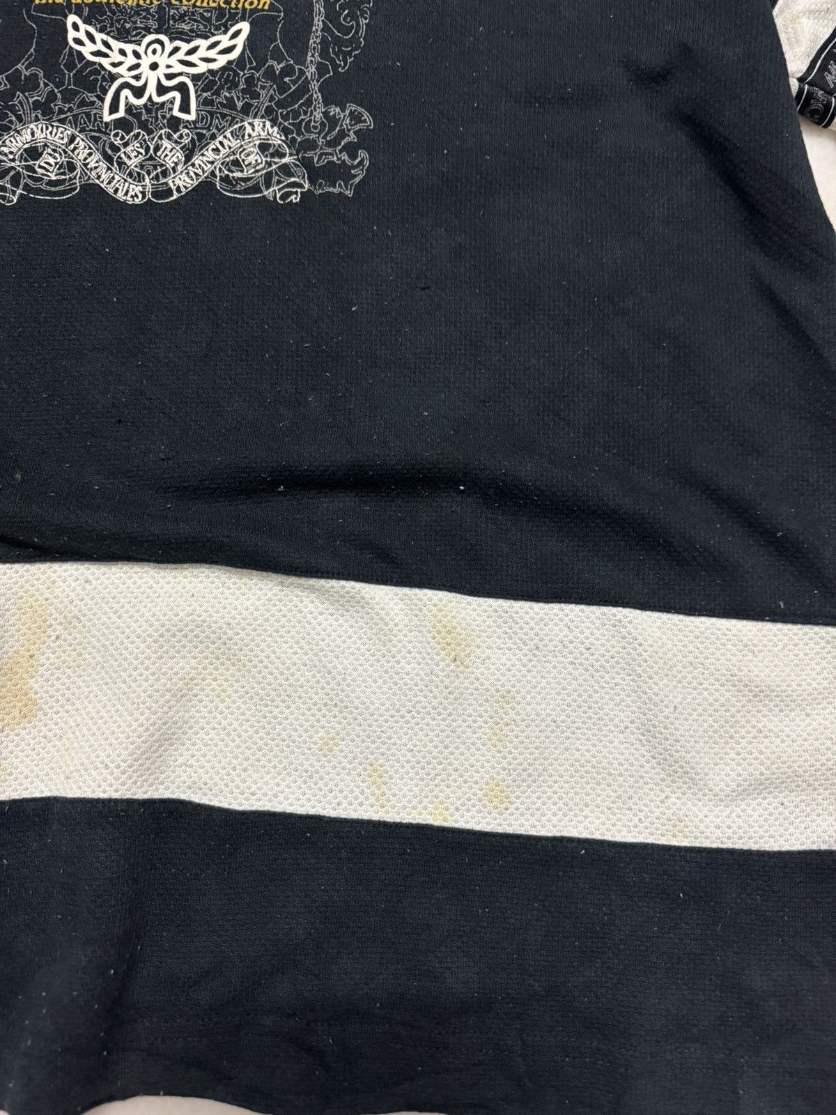 MCM THRASHED VINTAGE 90's MCM BLACK WHITE DIRTY FADED Size US L / EU 52-54 / 3 - 7 Thumbnail