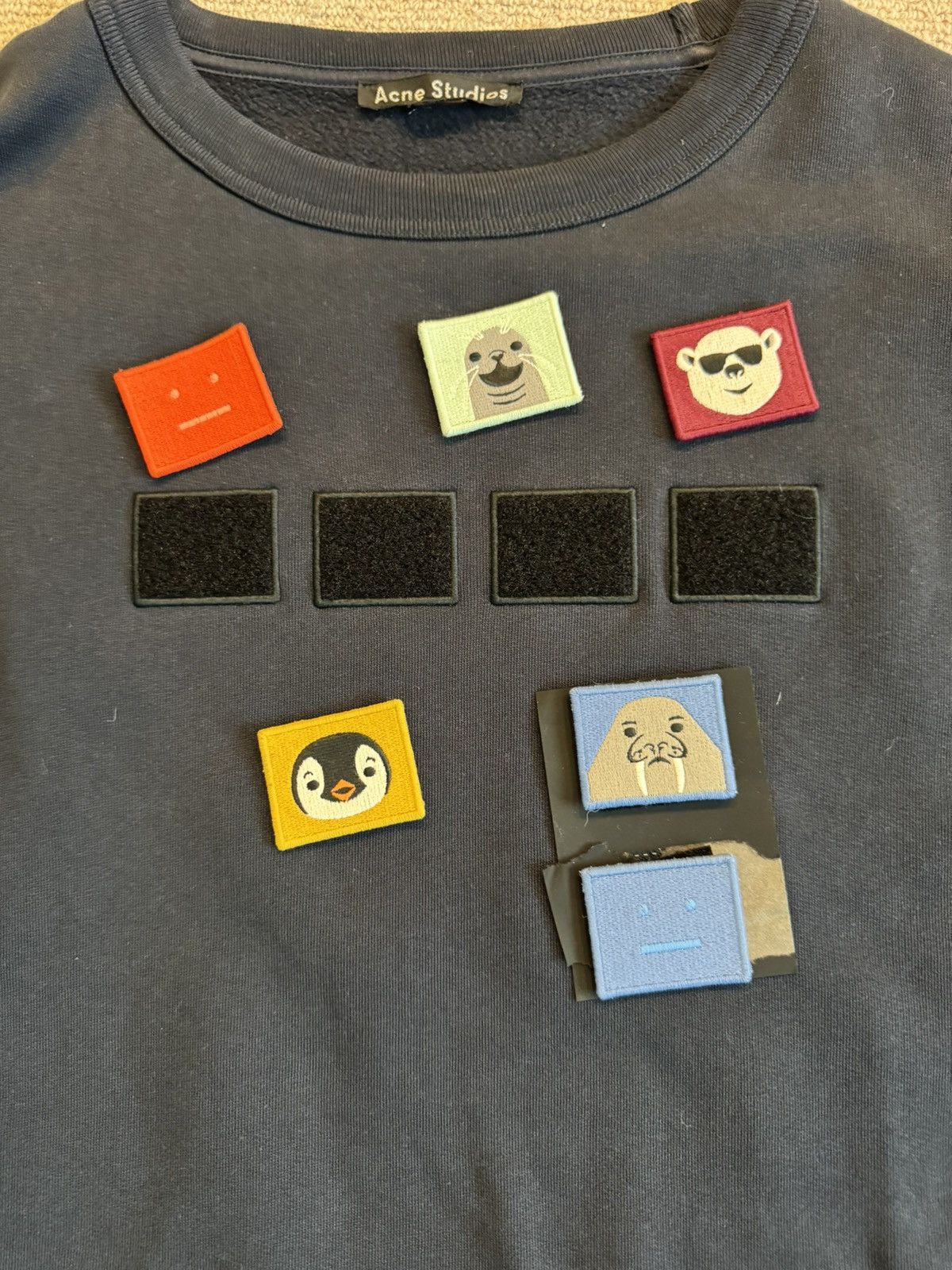 Acne Studios Acne animals custom Velcro sweater Size US M / EU 48-50 / 2 - 3 Thumbnail
