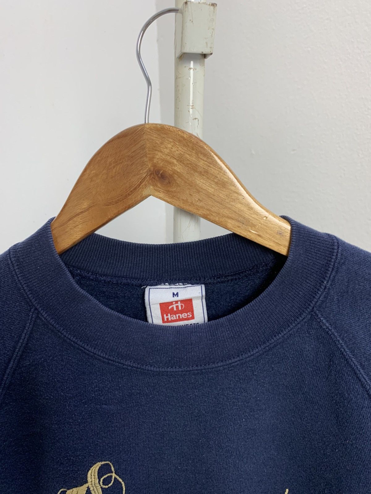 Hanes × Vintage Vintage London England embriodery spell sweatshirt Size US M / EU 48-50 / 2 - 5 Thumbnail