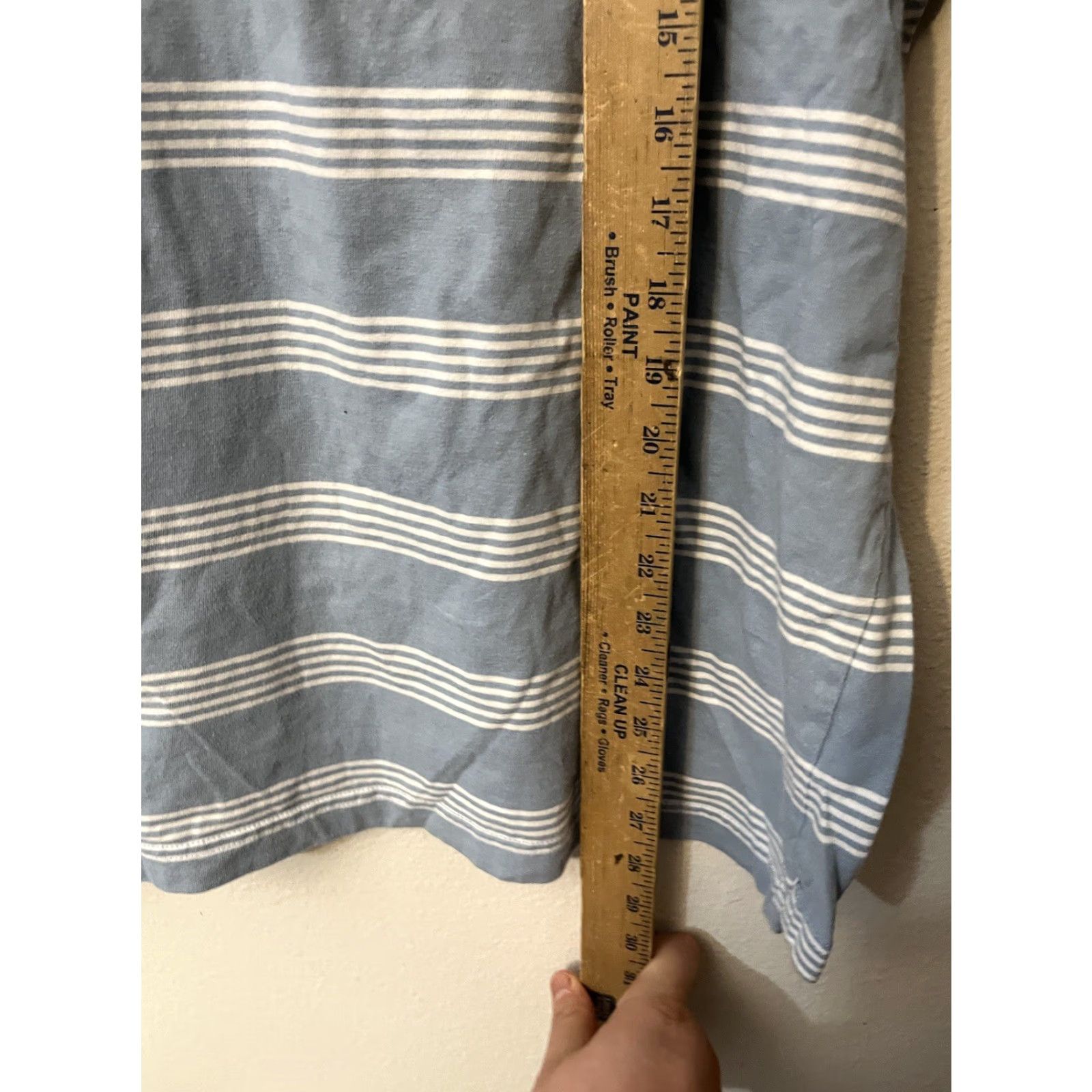 Nautica Nautica Polo Shirt Mens Blue Striped Short Sleeve L Large Button Collared Logo Golf Boating Classic True Deck Shirt Regular Cotton Woven Shirt Size US L / EU 52-54 / 3 - 4 Thumbnail