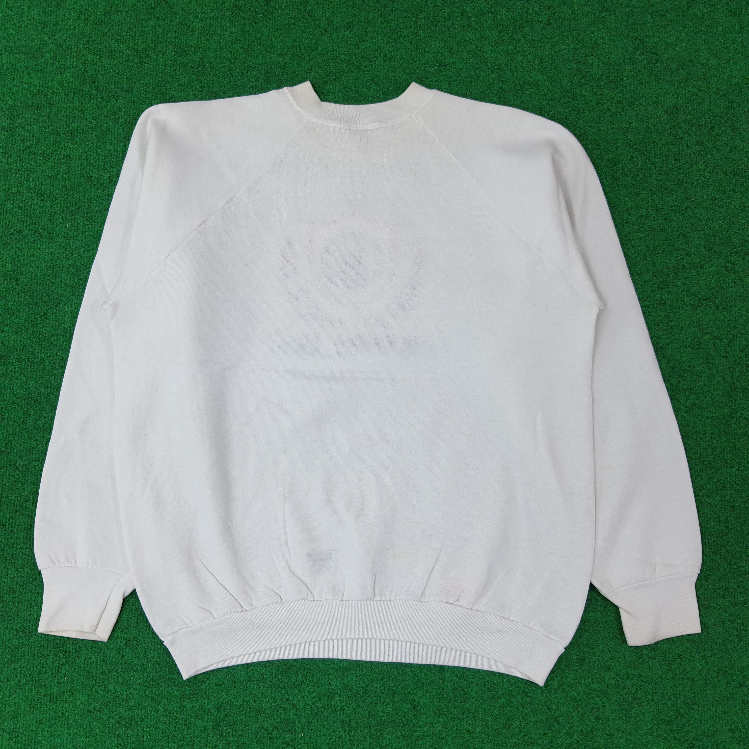 Vintage Vintage Illinois Fighting Illini Football Sweatshirt C251N17 Size US L / EU 52-54 / 3 - 3 Thumbnail