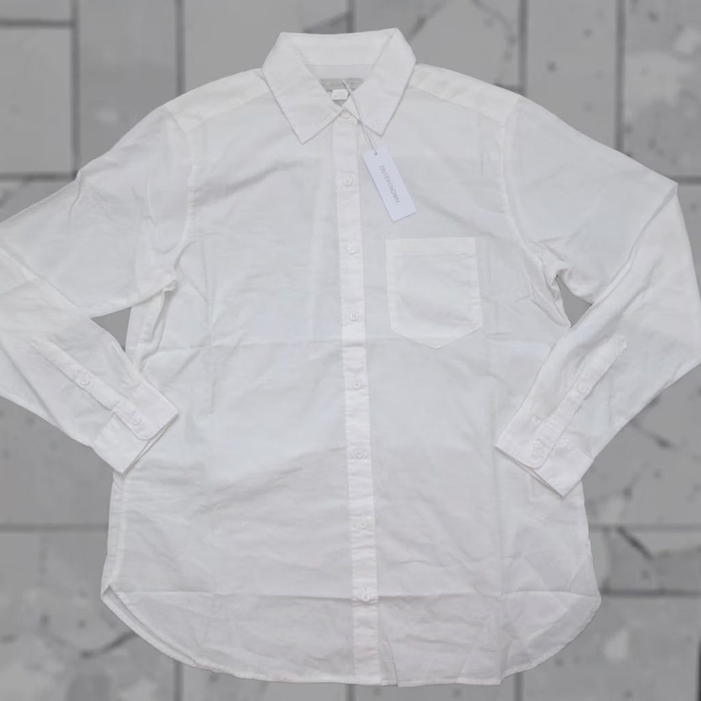 Outerknown VINTAGE? Outerknown Long Sleeve Button Up SLT Ivory Pocket Shirt Mens Classic Fit Size XS Size US XS / EU 42 / 0 - 1 Thumbnail