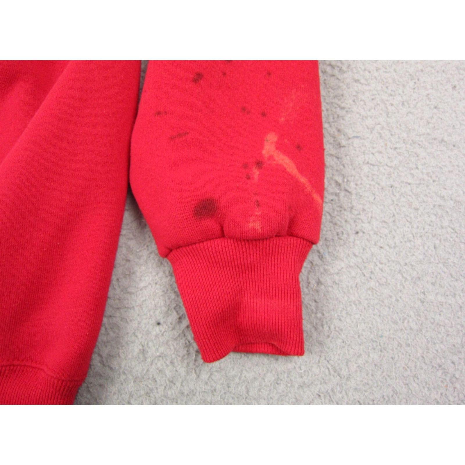 Lee VINTAGE Lee Sturdy Sweatshirt Sweatshirt Mens M Red Heavyweight 90s Classic Pullover Crew Neck All Seasons Size US M / EU 48-50 / 2 - 6 Thumbnail