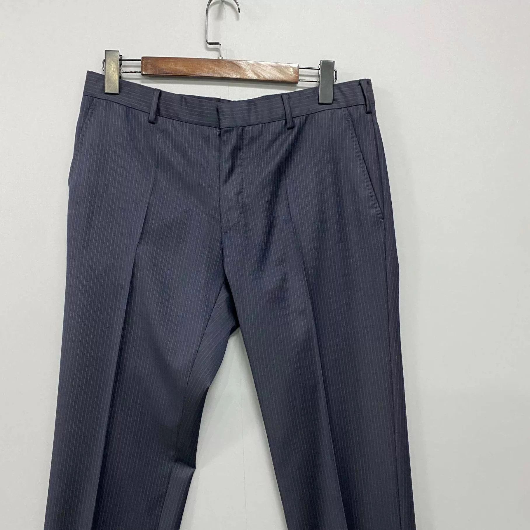 Hermes HERMES Striped Trousers 99 New Size 50 Size US 34 / EU 50 - 2 Thumbnail