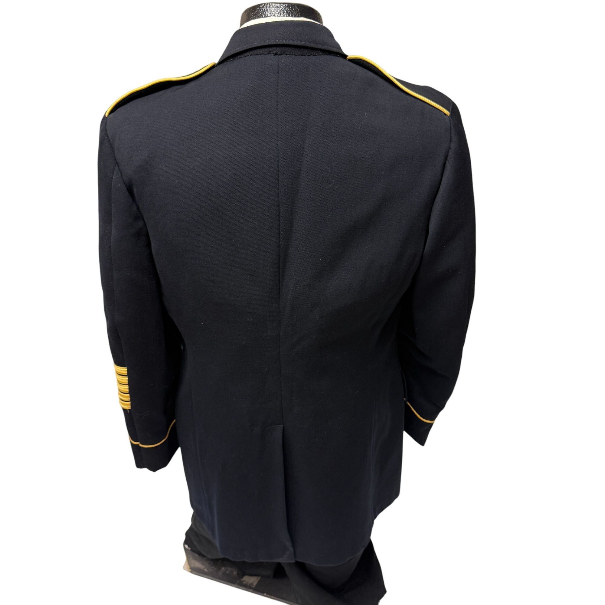 Other WWII OFFICERS Service CAPTAINS Military GABARDINE Jacket 40 Size 40R - 3 Thumbnail