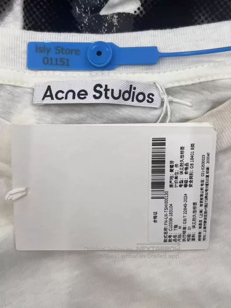 Acne Studios Acne Studios Screen printing heart pattern lightweight cot Size US M / EU 48-50 / 2 - 5 Thumbnail