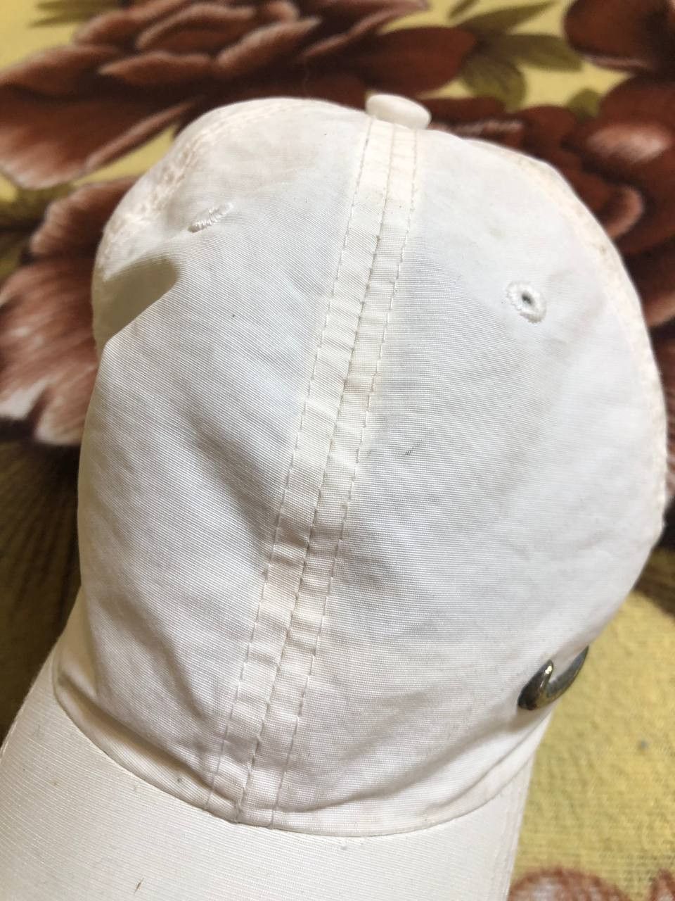 Nike Vintage Nike Swoosh Cotton Baseball Cap Size ONE SIZE - 6 Thumbnail