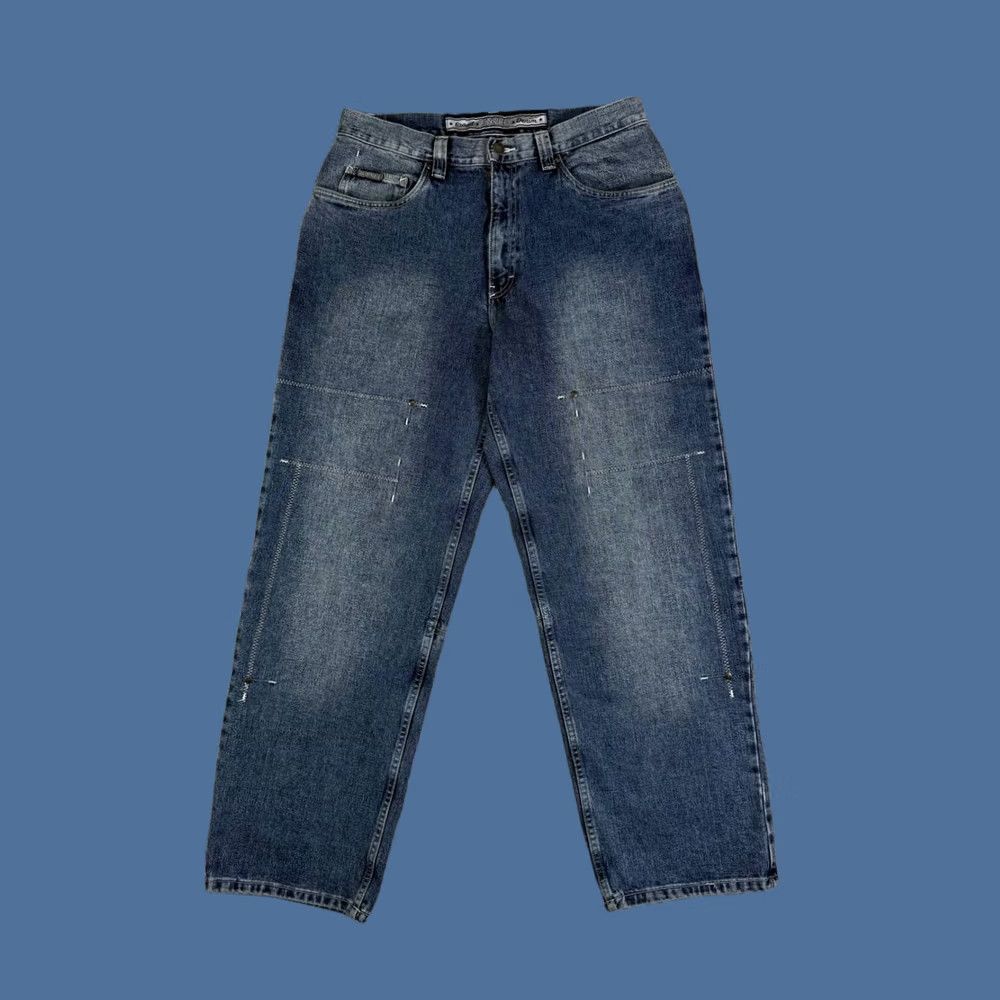 Enyce VINTAGE Enyce Jeans Size 34 Baggy Stitched Panel Y2K Hip Hop Skate 2000s Size US 34 / EU 50 - 1 Thumbnail